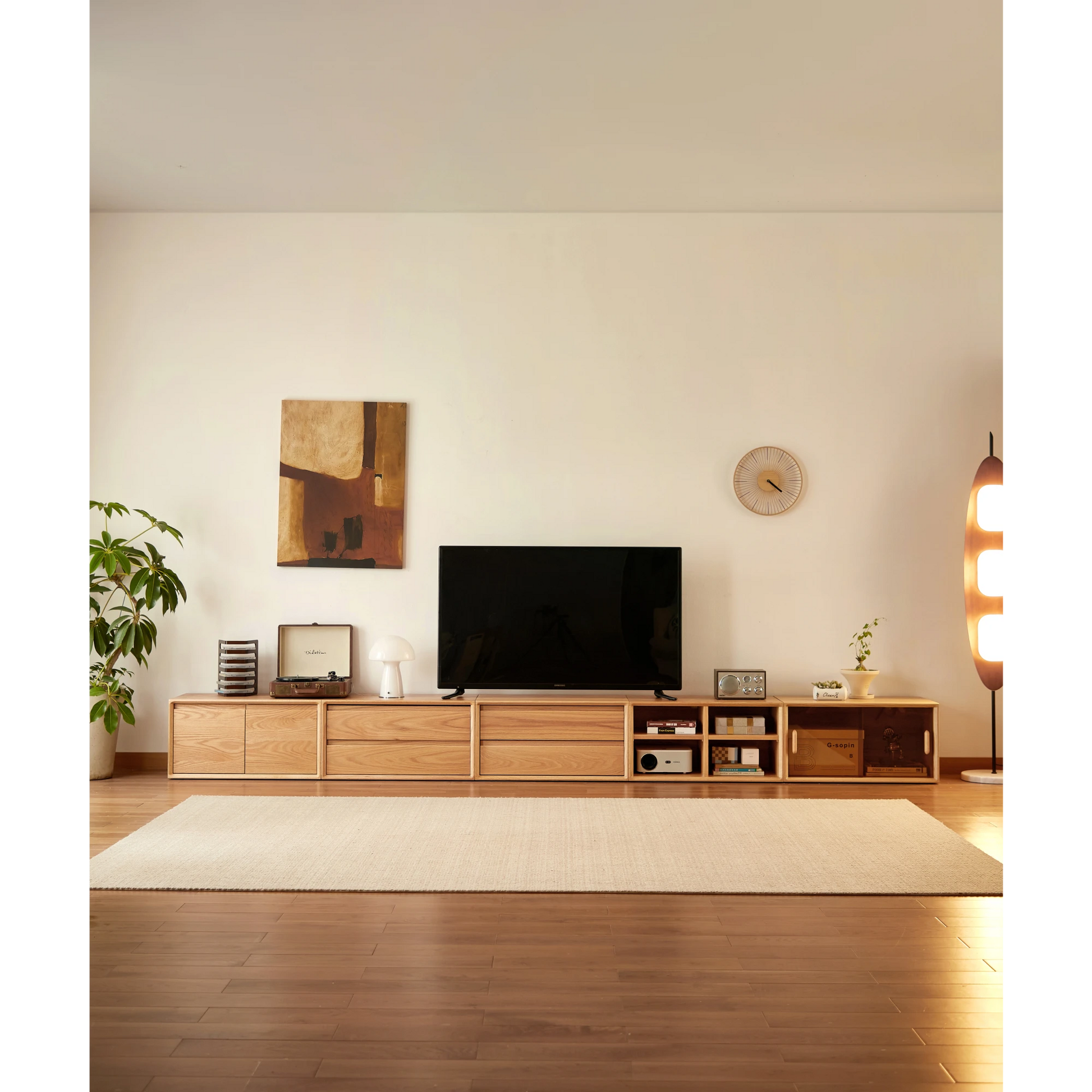 Linspire Lumis Solid Wood Display Module