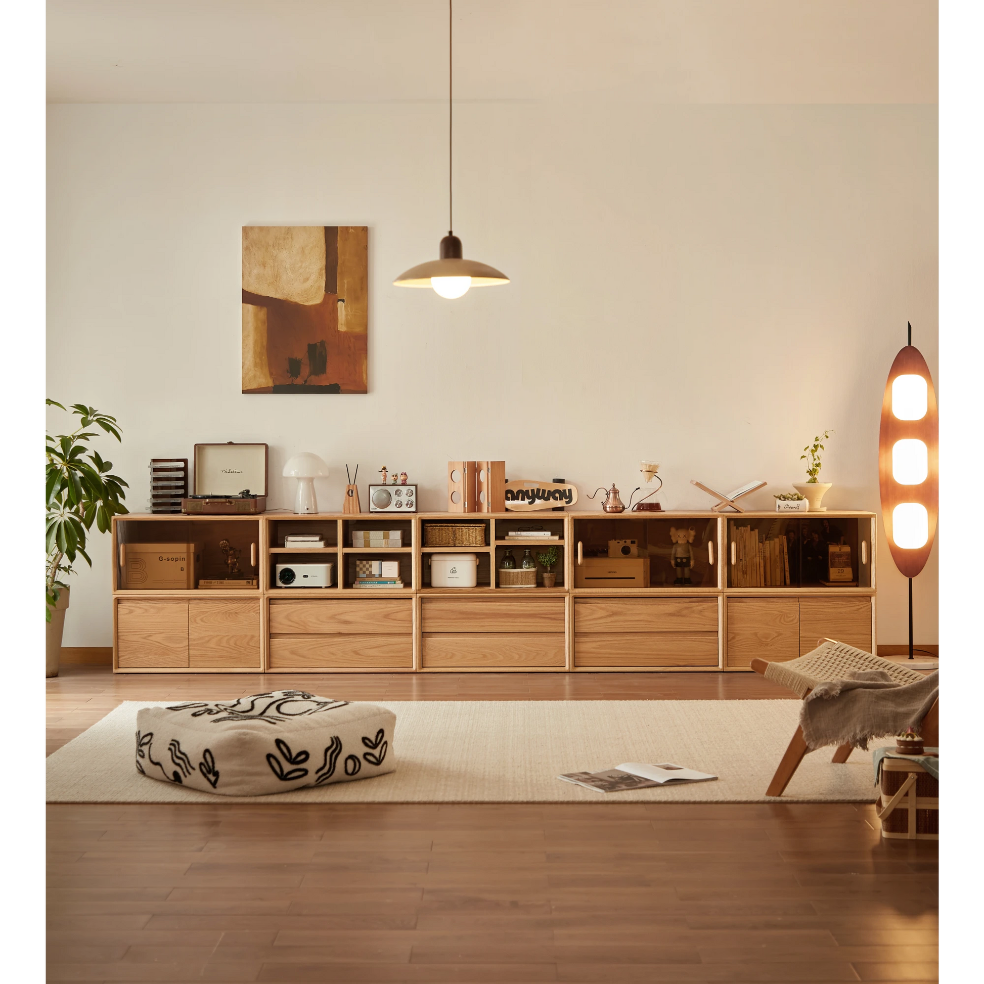 Linspire Lumis Solid Wood Cabinet Module