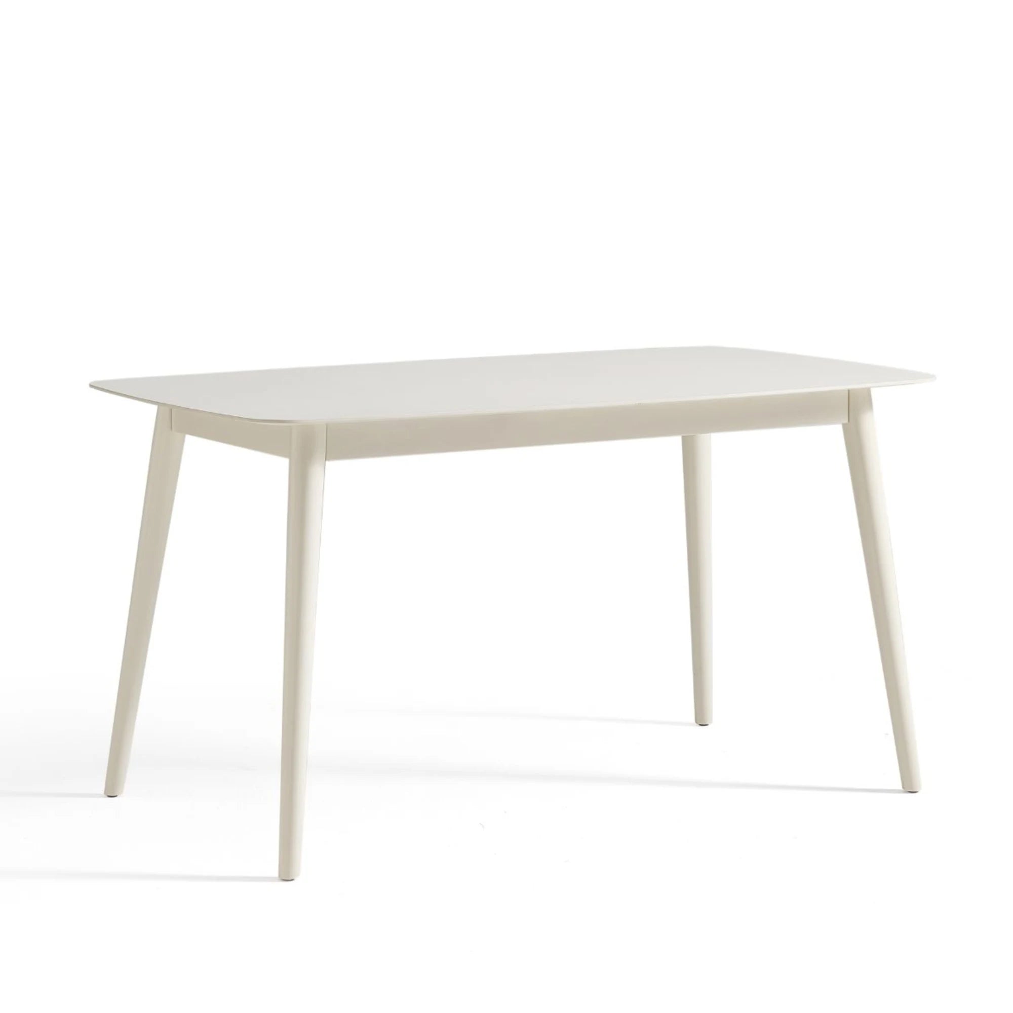 Linspire Ventus Dining Table With Sintered Marble Top, White