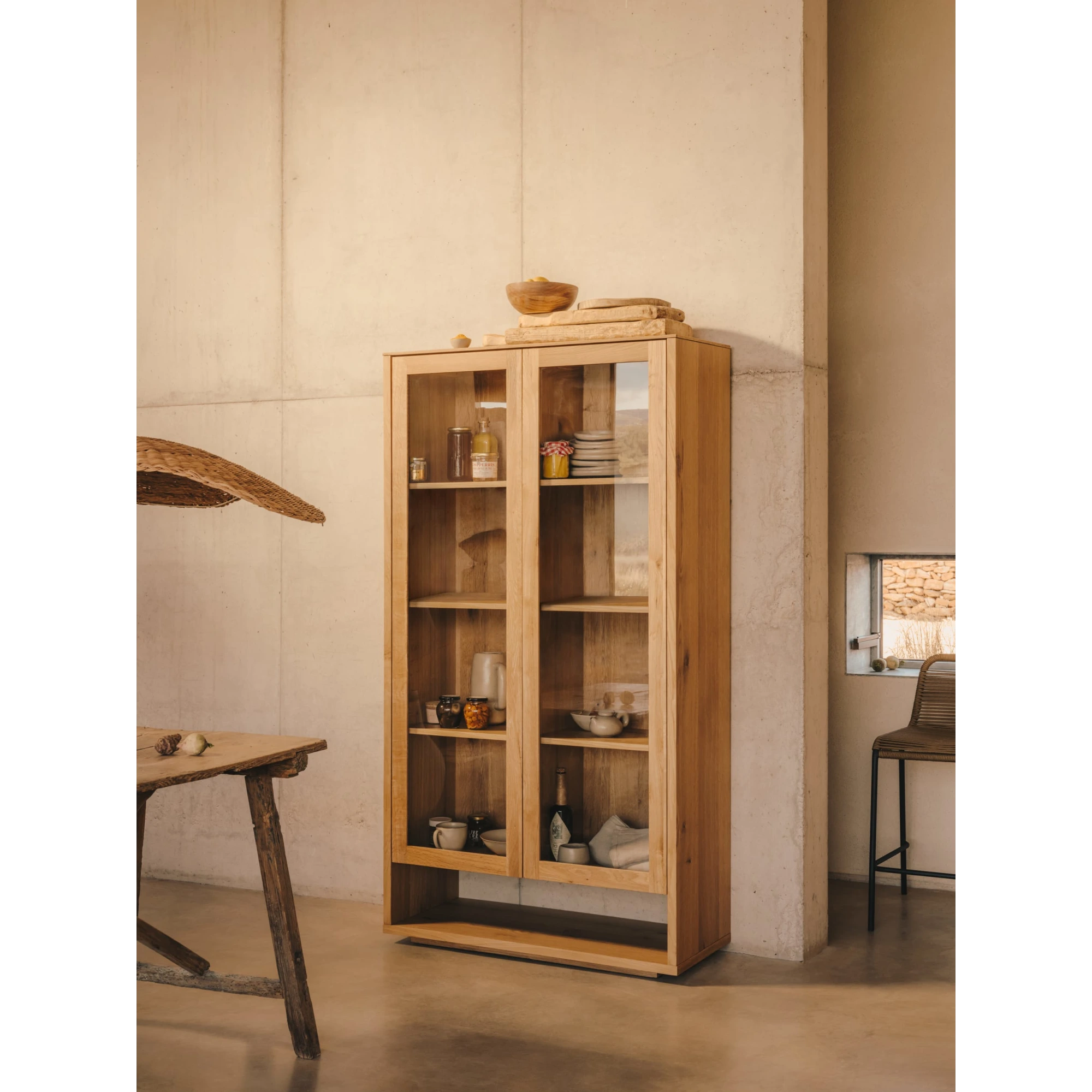 Kave Home Alguema Display Cabinet