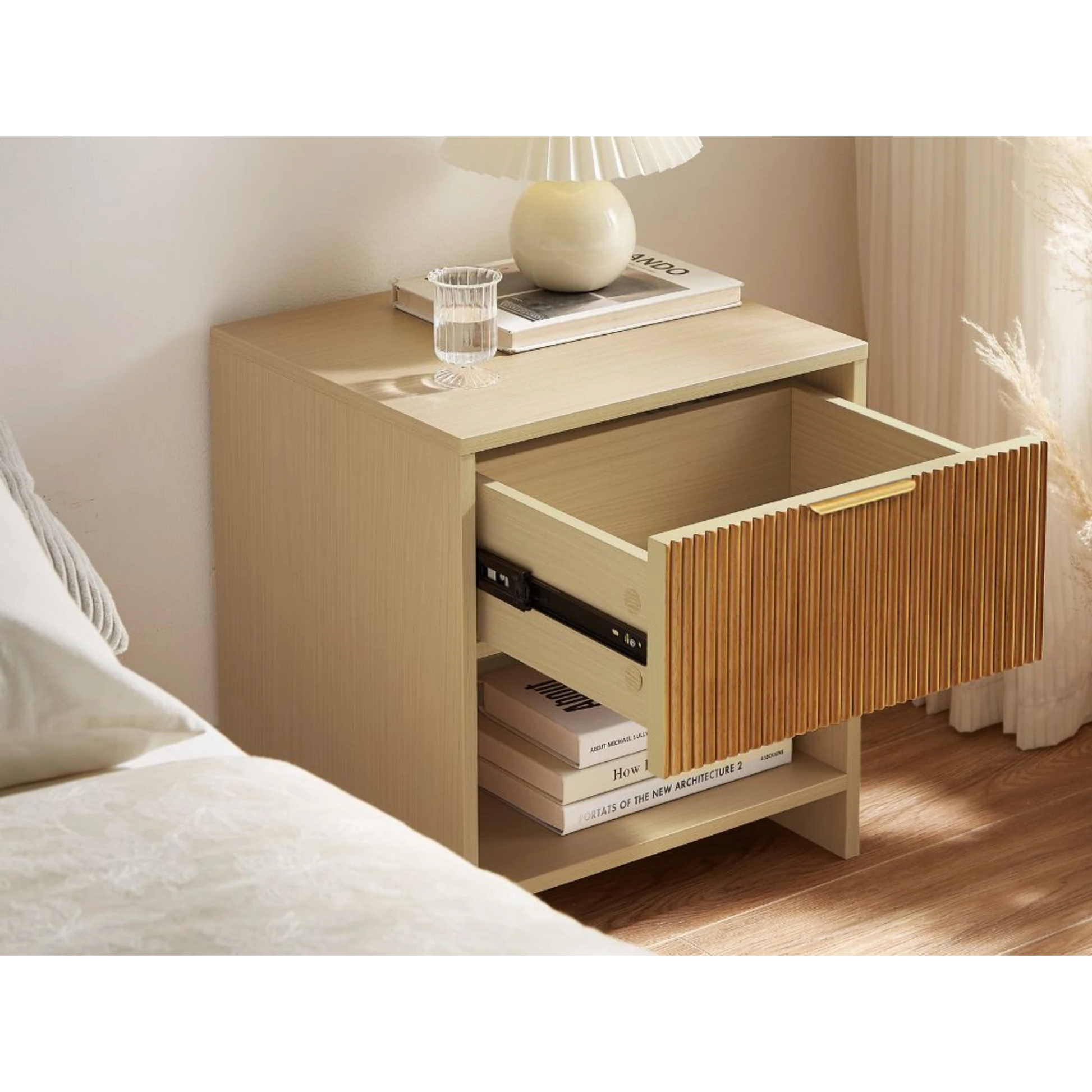 Lifely Miles Bedside Table