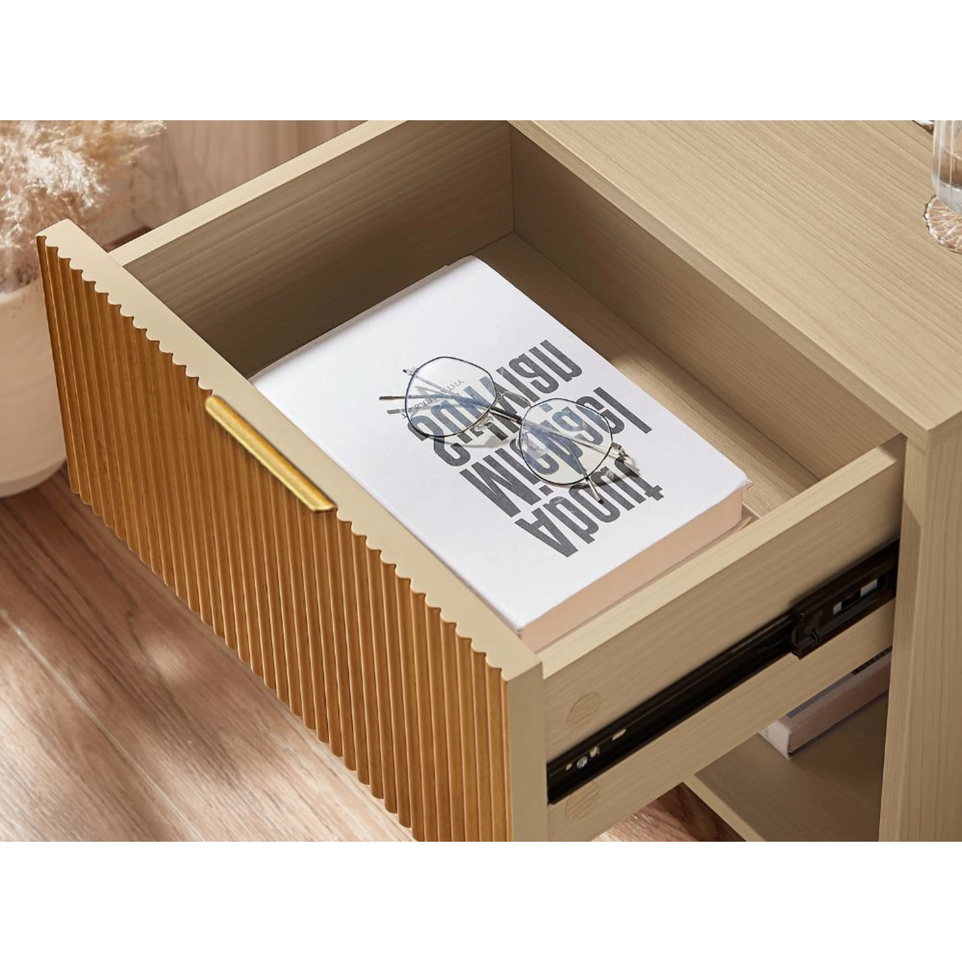 Lifely Miles Bedside Table