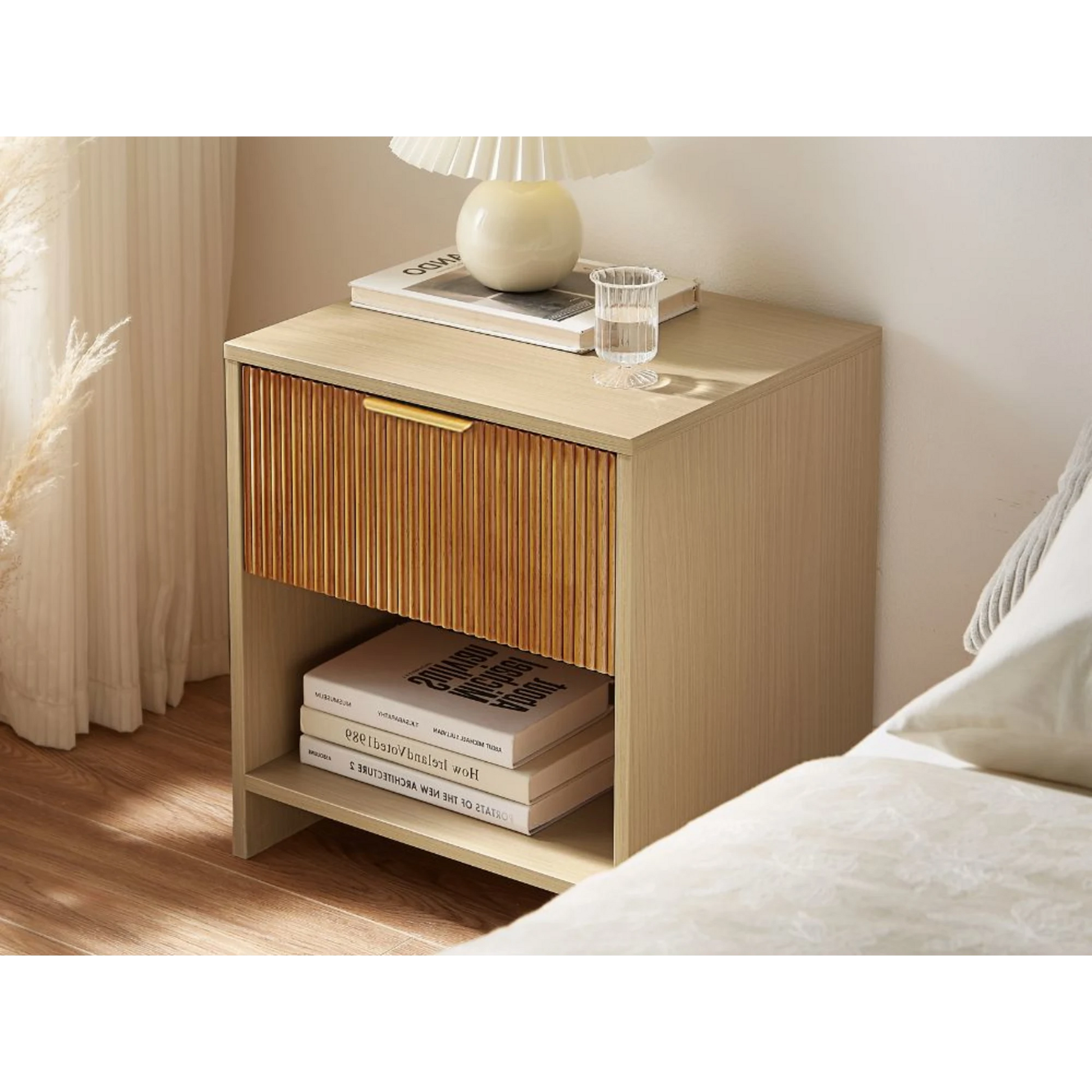 Lifely Miles Bedside Table