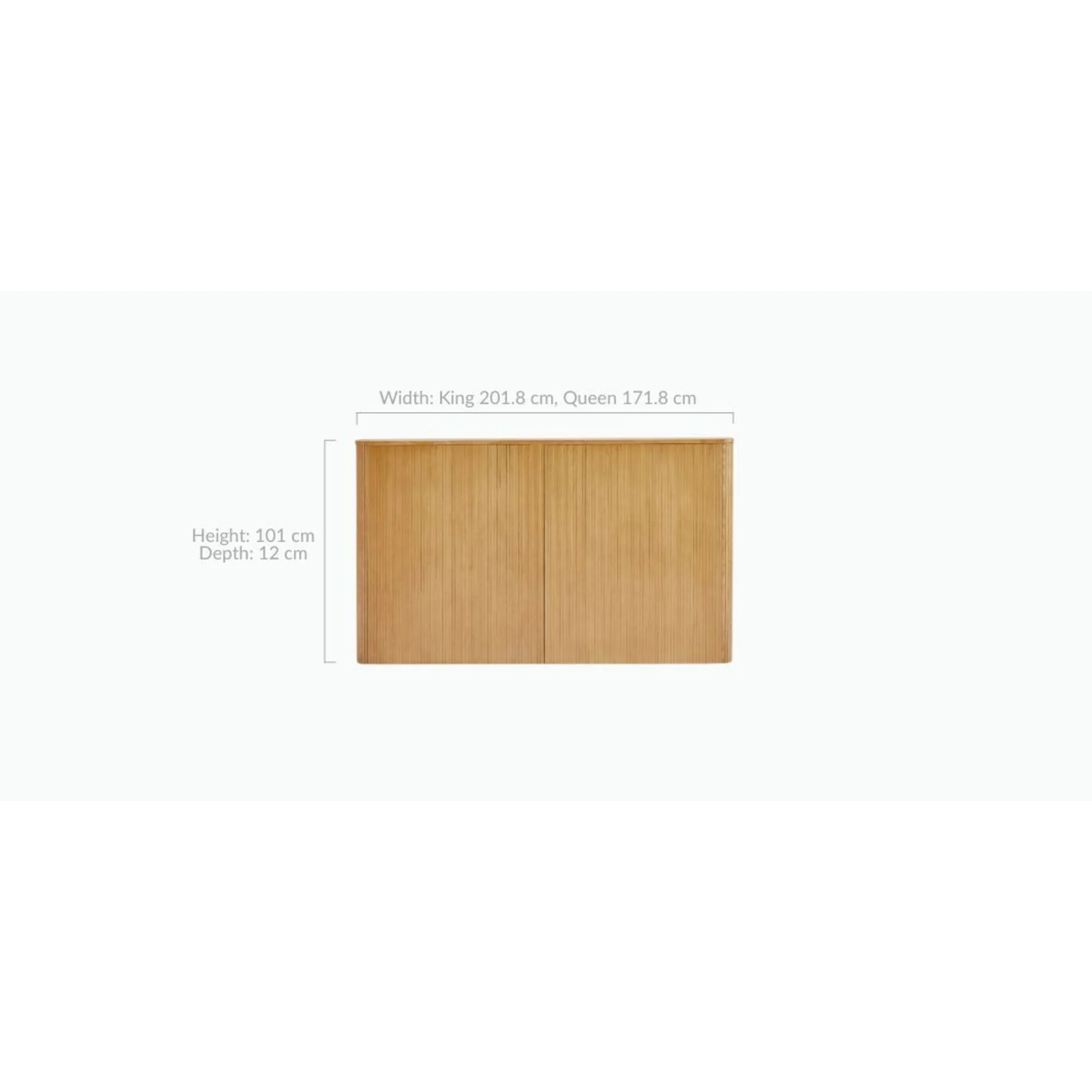 Lifely Tate Headboard, NZ Queen