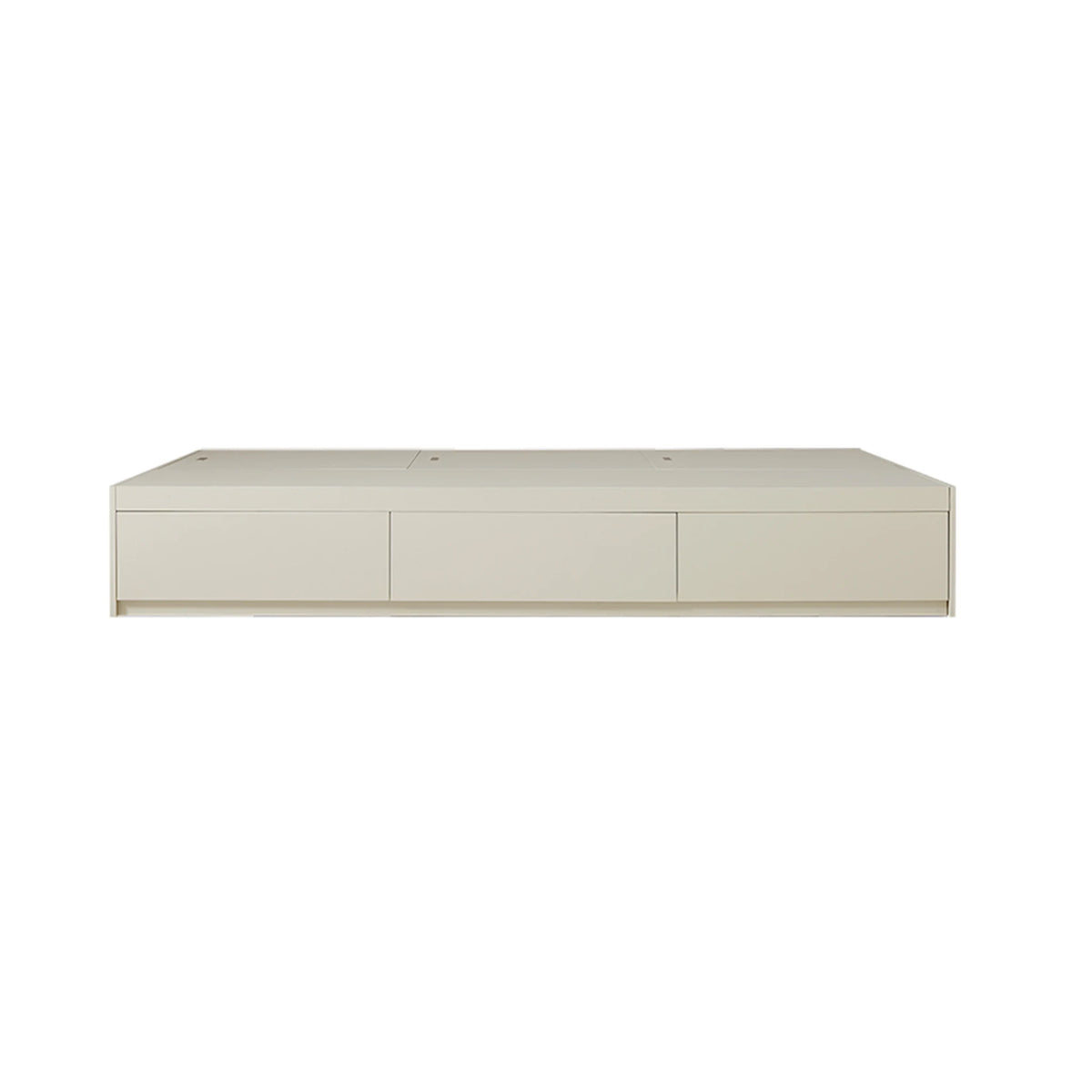 Linspire Lattice Bed Base With Drawers, Light Grey