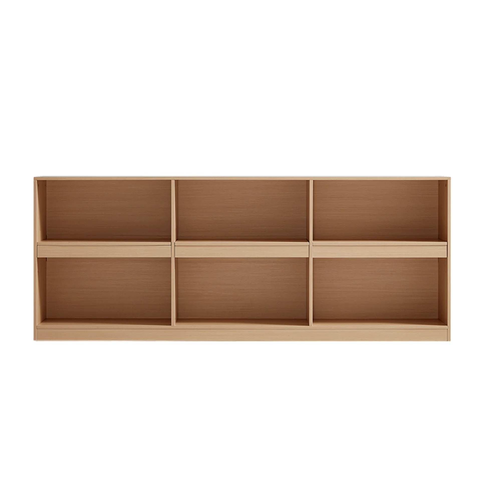 Linspire Lattice Storage Cabinet, Natural Wood