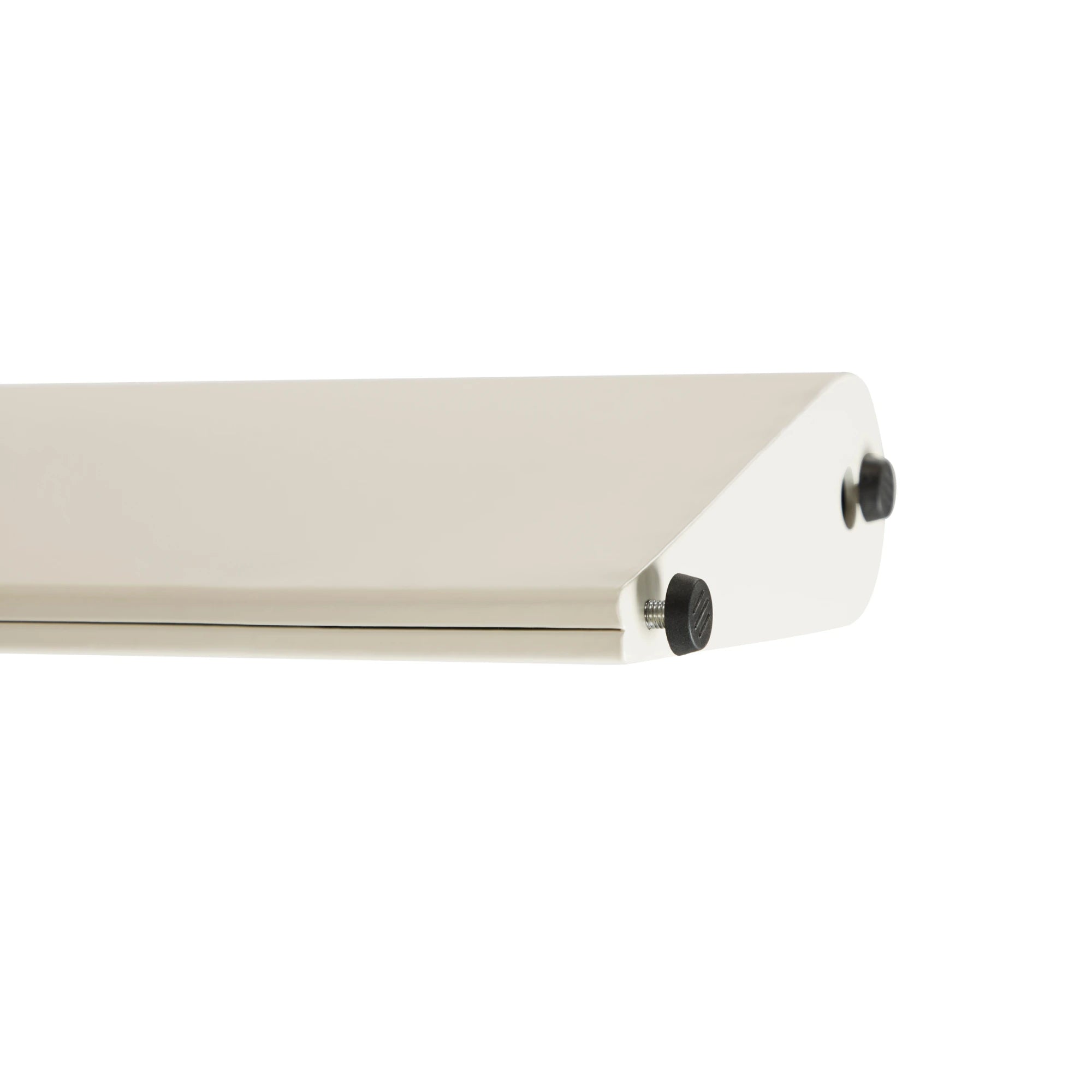 Linspire Tesseract Sintered Stone Top Dining Table, Creamy White