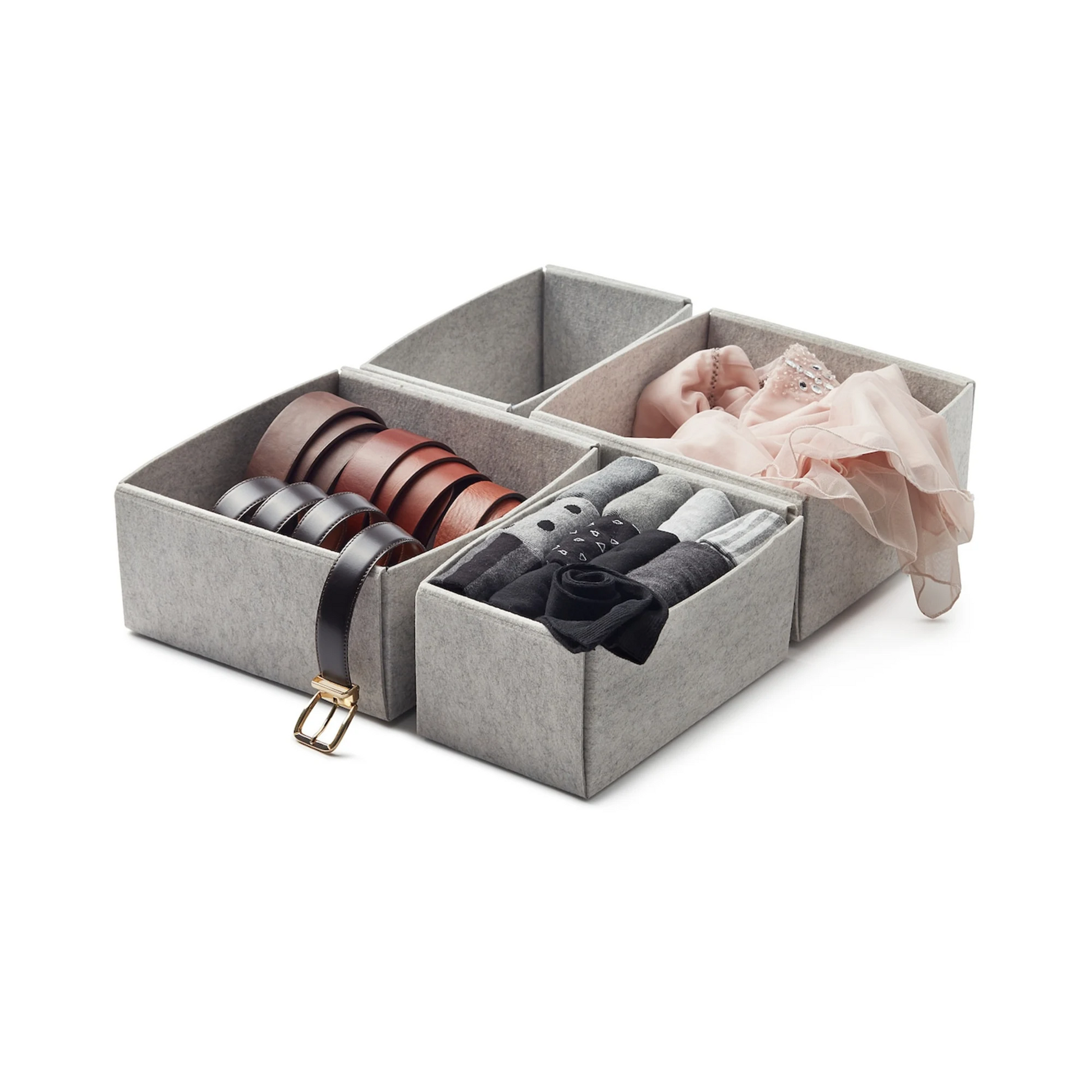 IKEA KOMPLEMENT Box Set Of 6 75x58CM LIGHT GREY