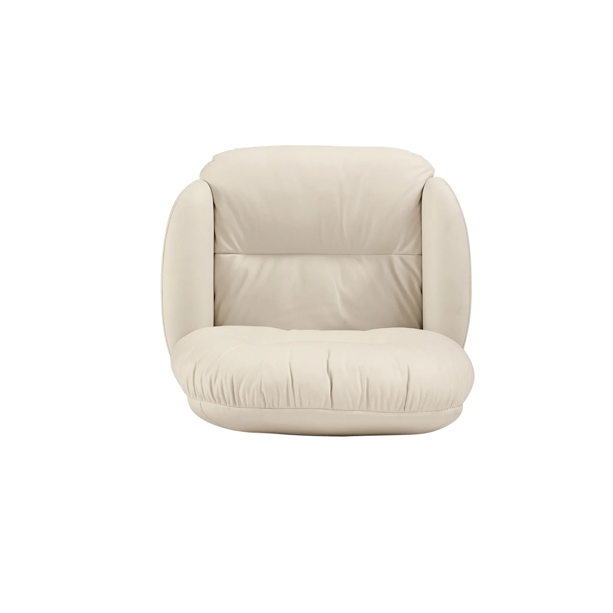 Linspire Nectar Leathaire Office Chair, Off-White