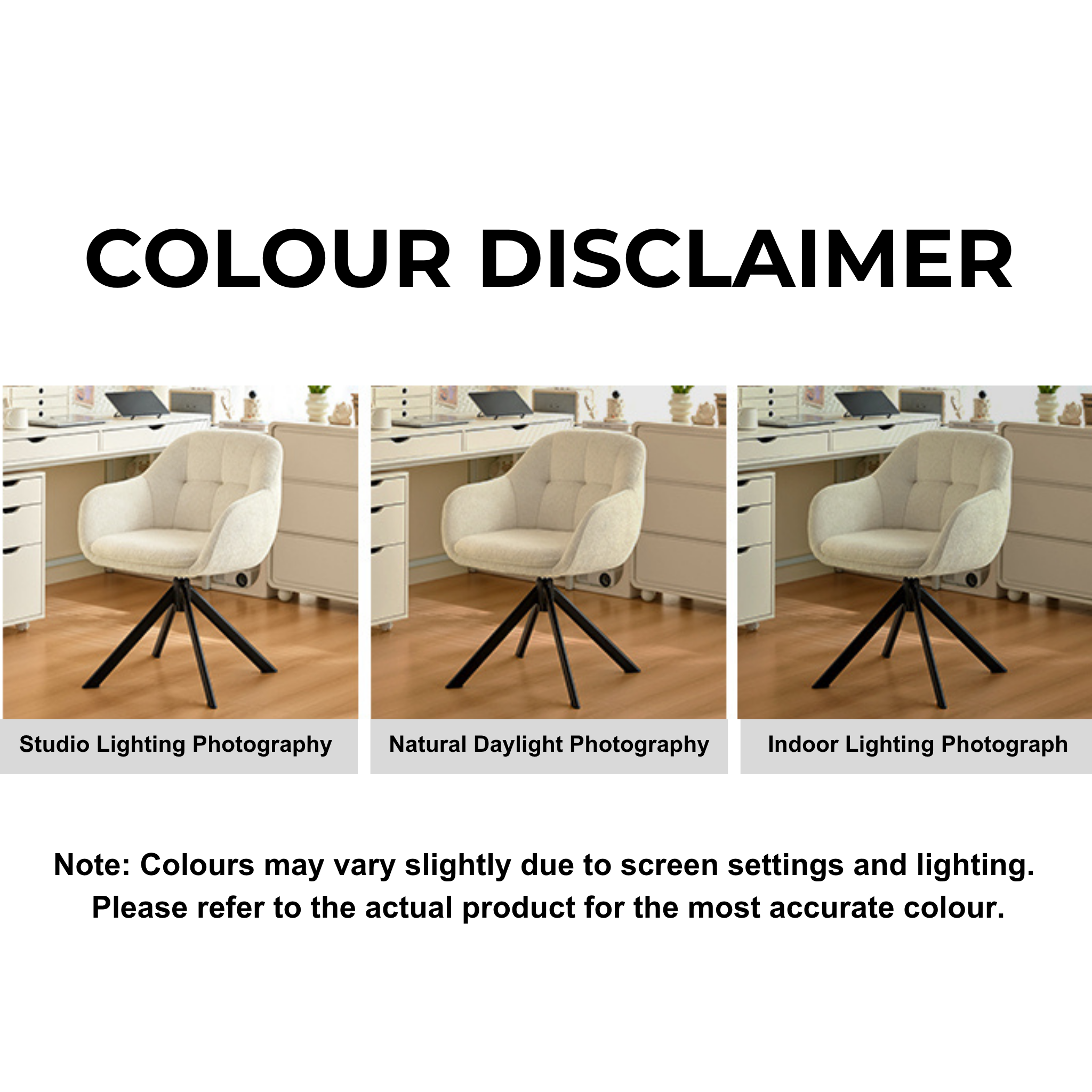 Linspire Nectar Boucle Office Chair