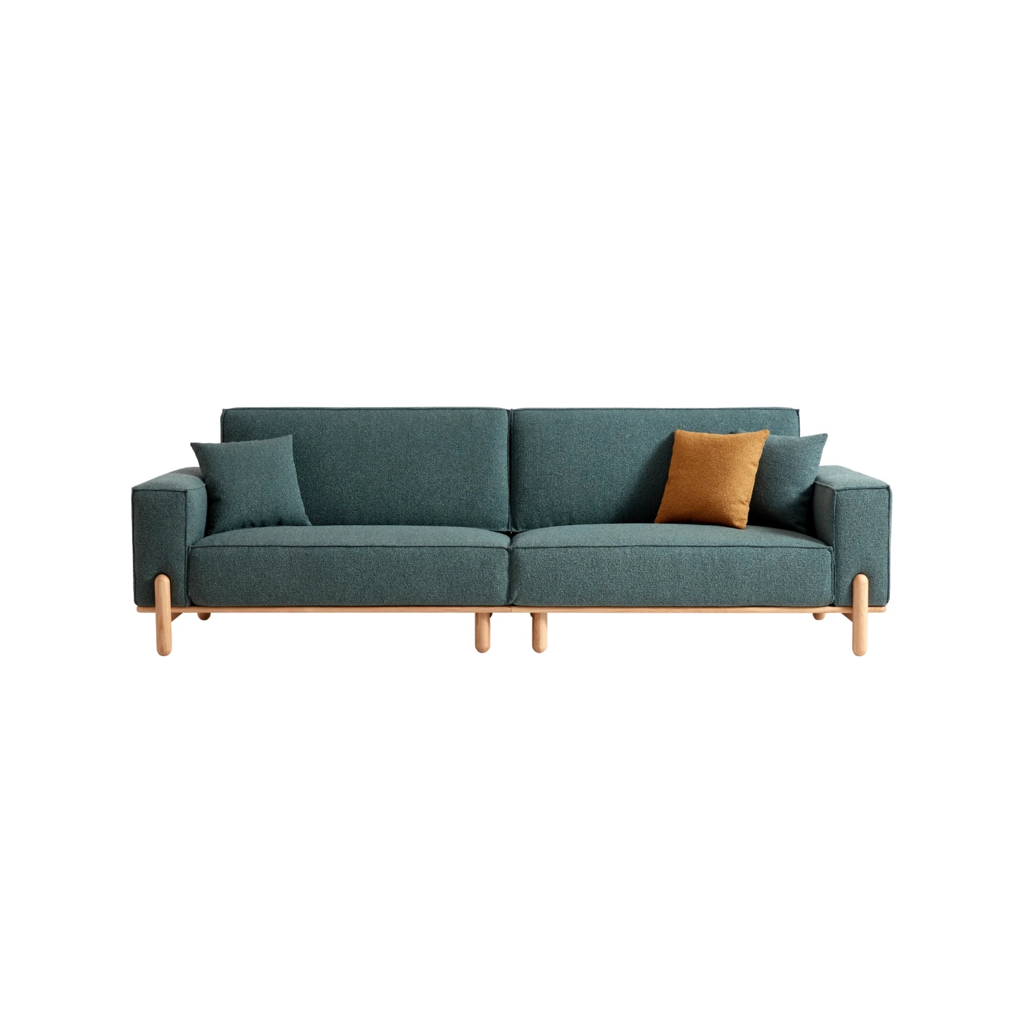Linspire Verdant Solid Wood 4-Seater Sofa