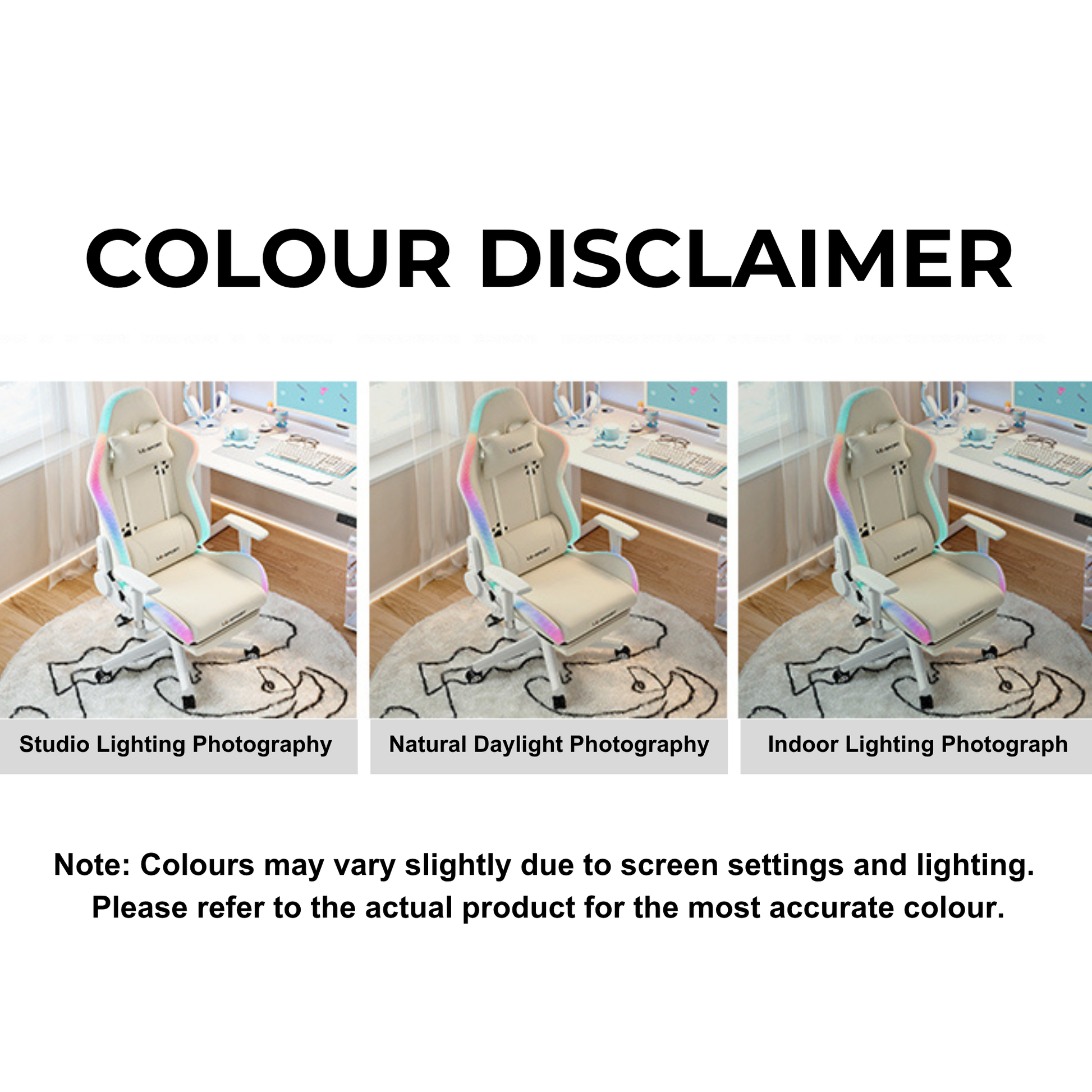 Linspire Rhapsody Gaming Chair with LED RGB Light Strip