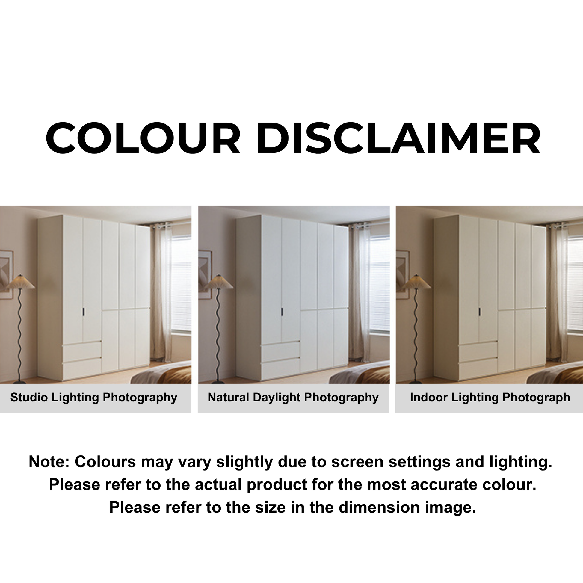 Linspire Serene 4-Door Wardrobe with Drawers