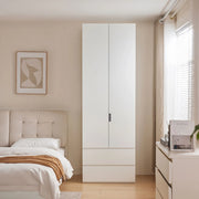 Linspire Serene 2-Door Wardrobe with Drawers