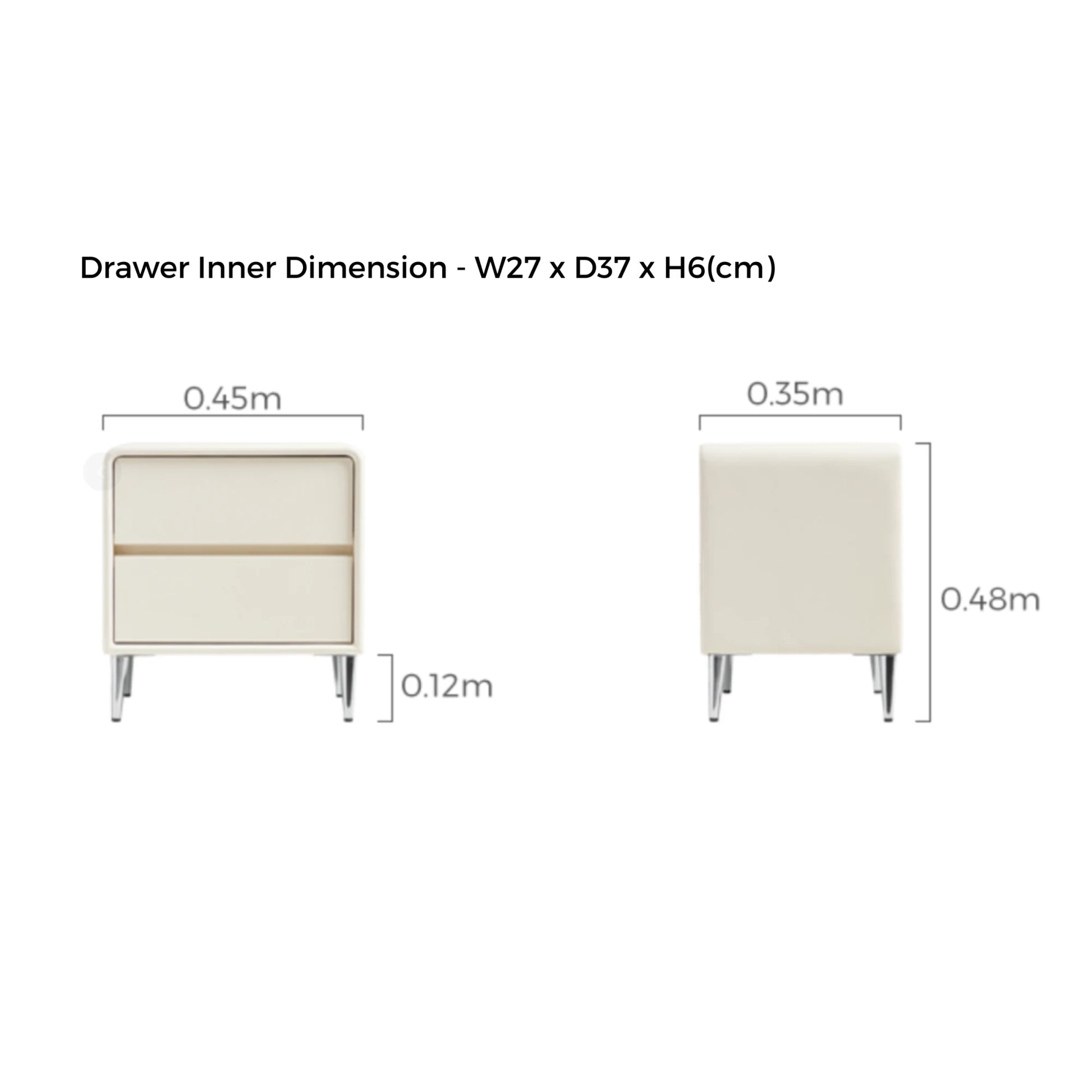 Linspire Whimsy Bedside Table