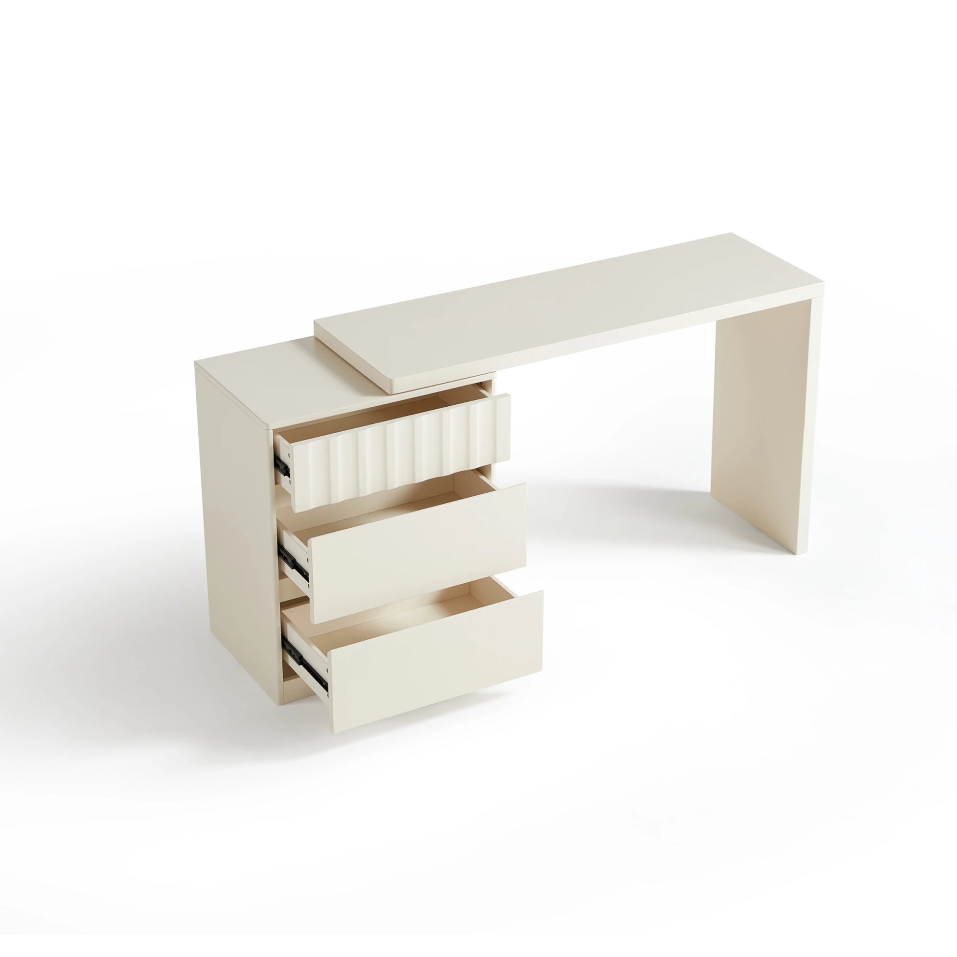 Linspire Whisper Adjustable Dressing Table with Chest of 3 Drawers
