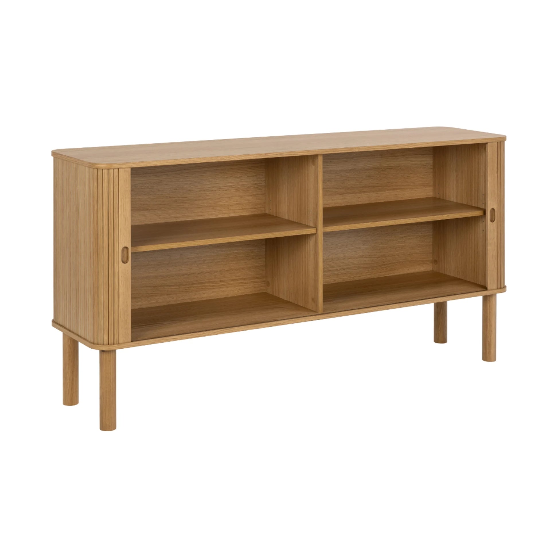 Hjem Design Langley Sideboard, Natural Wood, 160cm