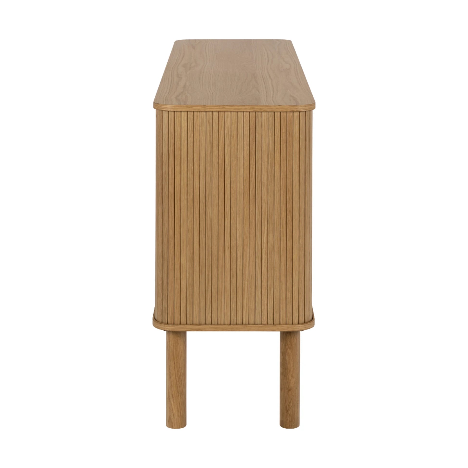 Hjem Design Langley Sideboard, Natural Wood, 160cm