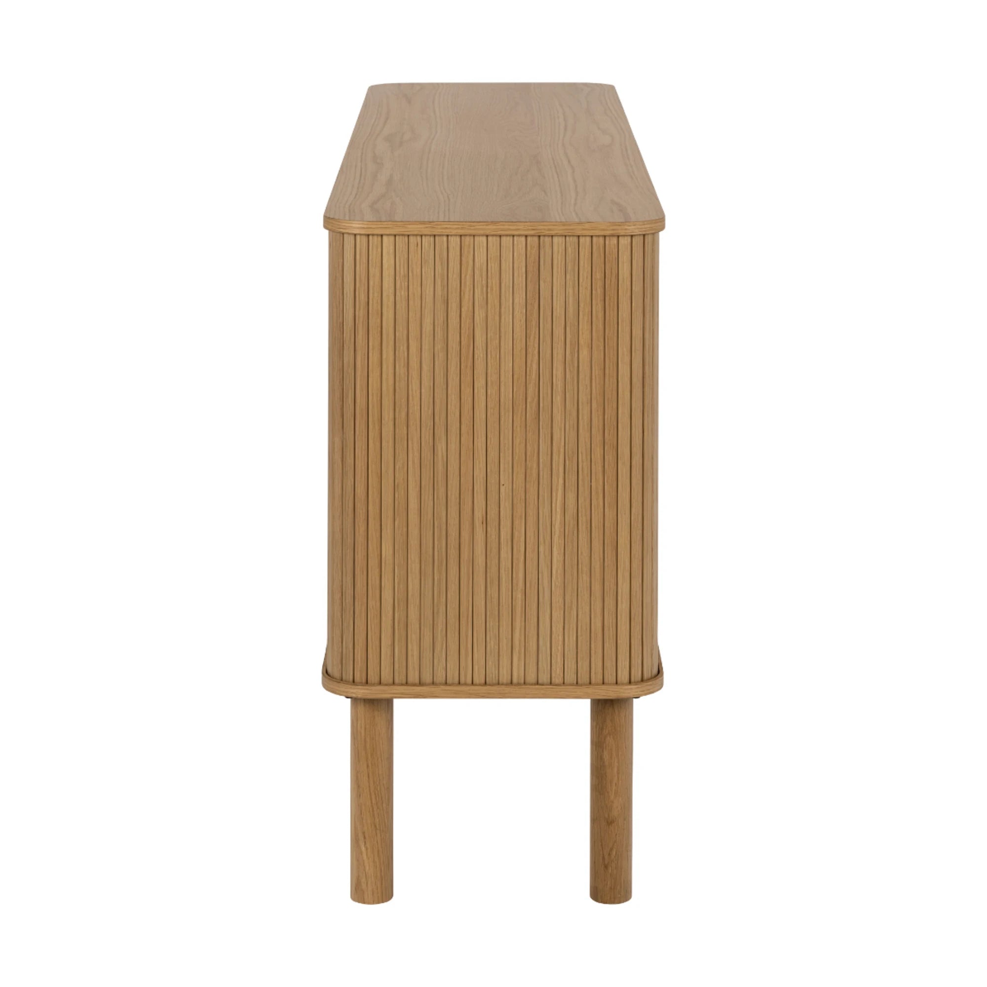 Hjem Design Langley Sideboard, Natural Wood, 160cm