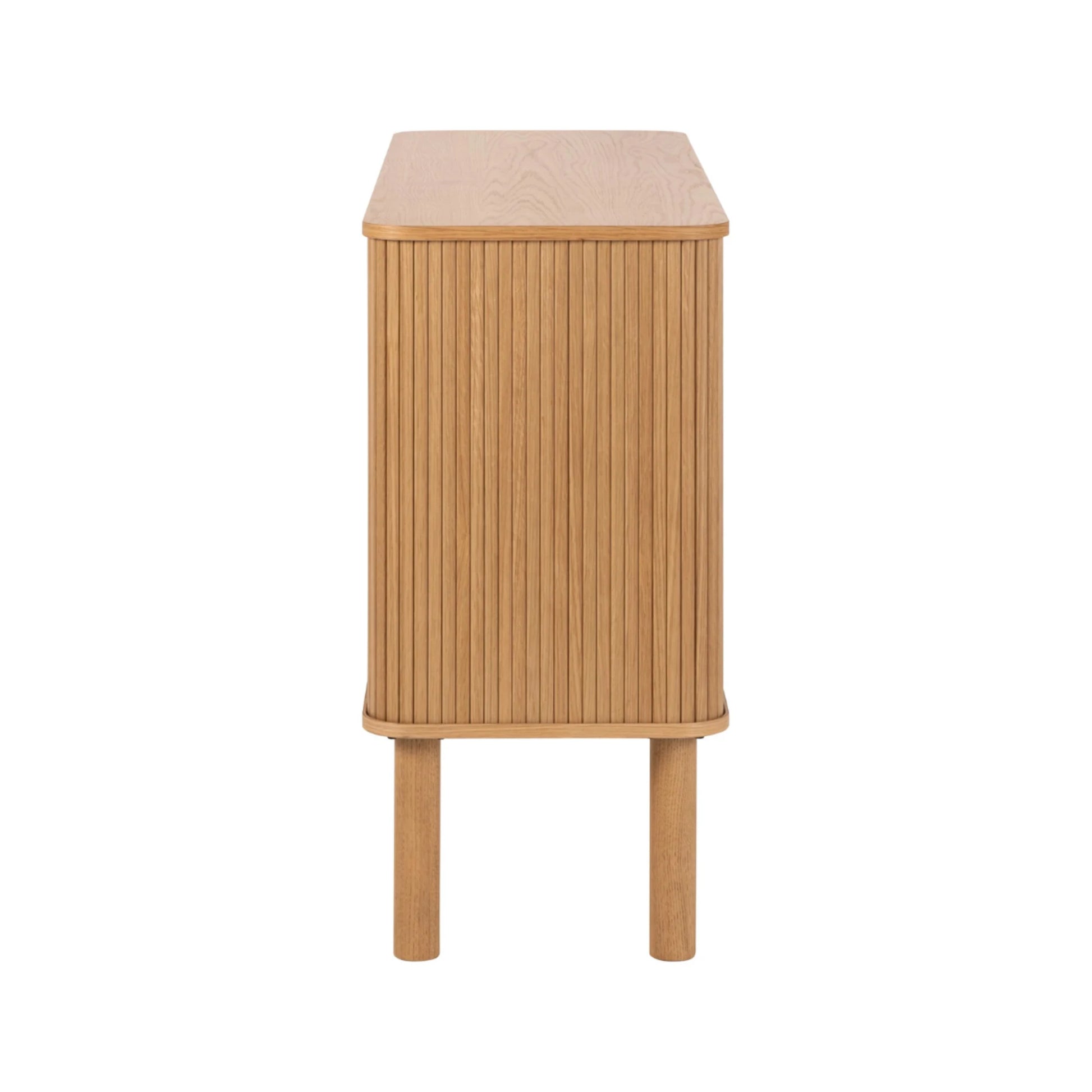 Hjem Design Langley Sideboard, Oak, 120cm