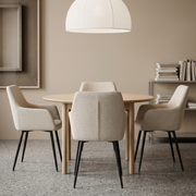 Hjem Design Lizren Dining Chair, Set of 2