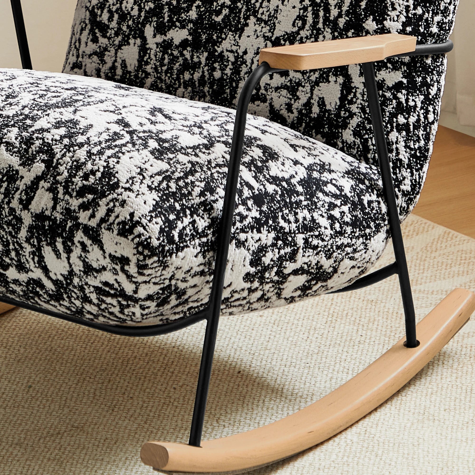 Linspire Dermot Rocking Chair, Multi-Colour
