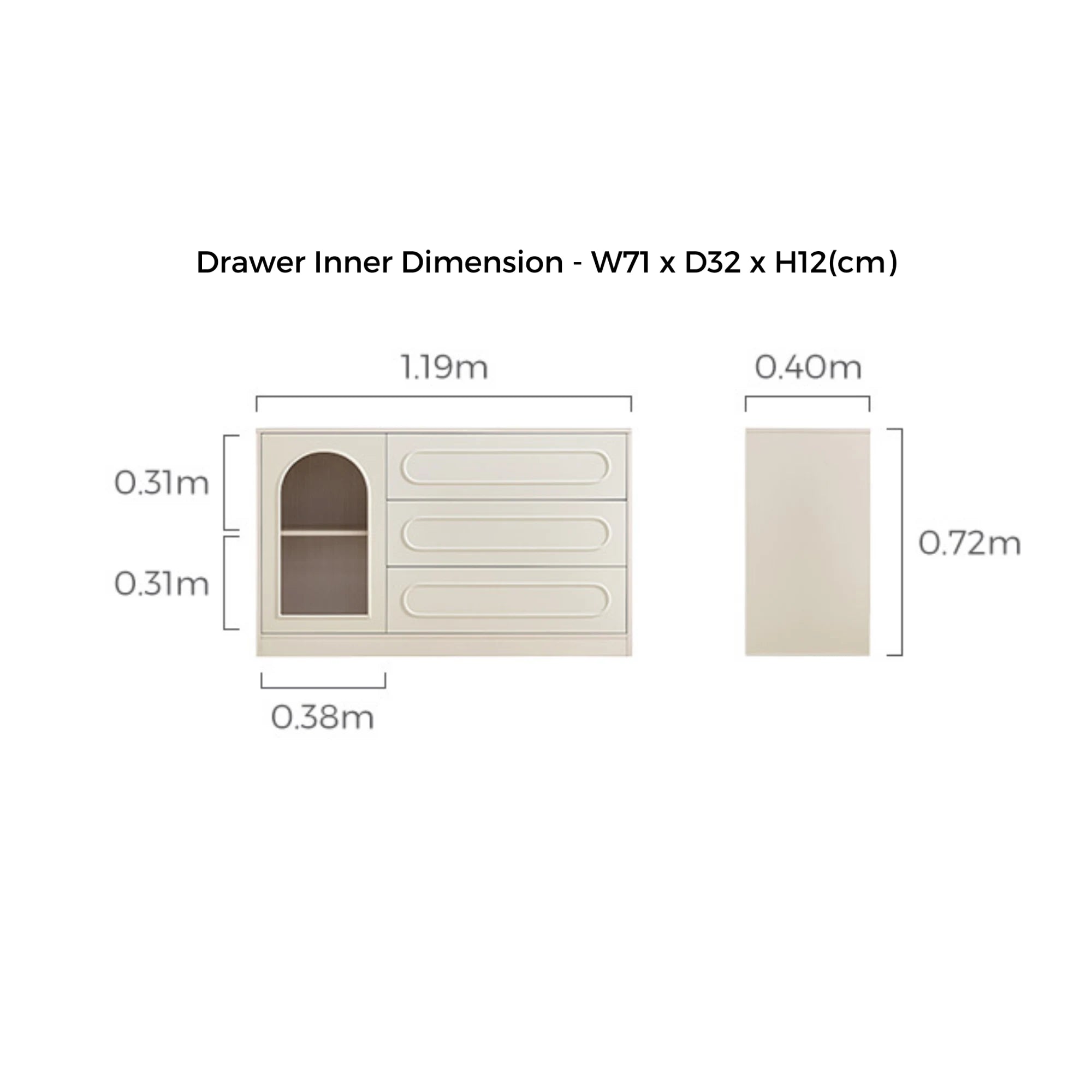 Linspire Haven Storage Cabinet