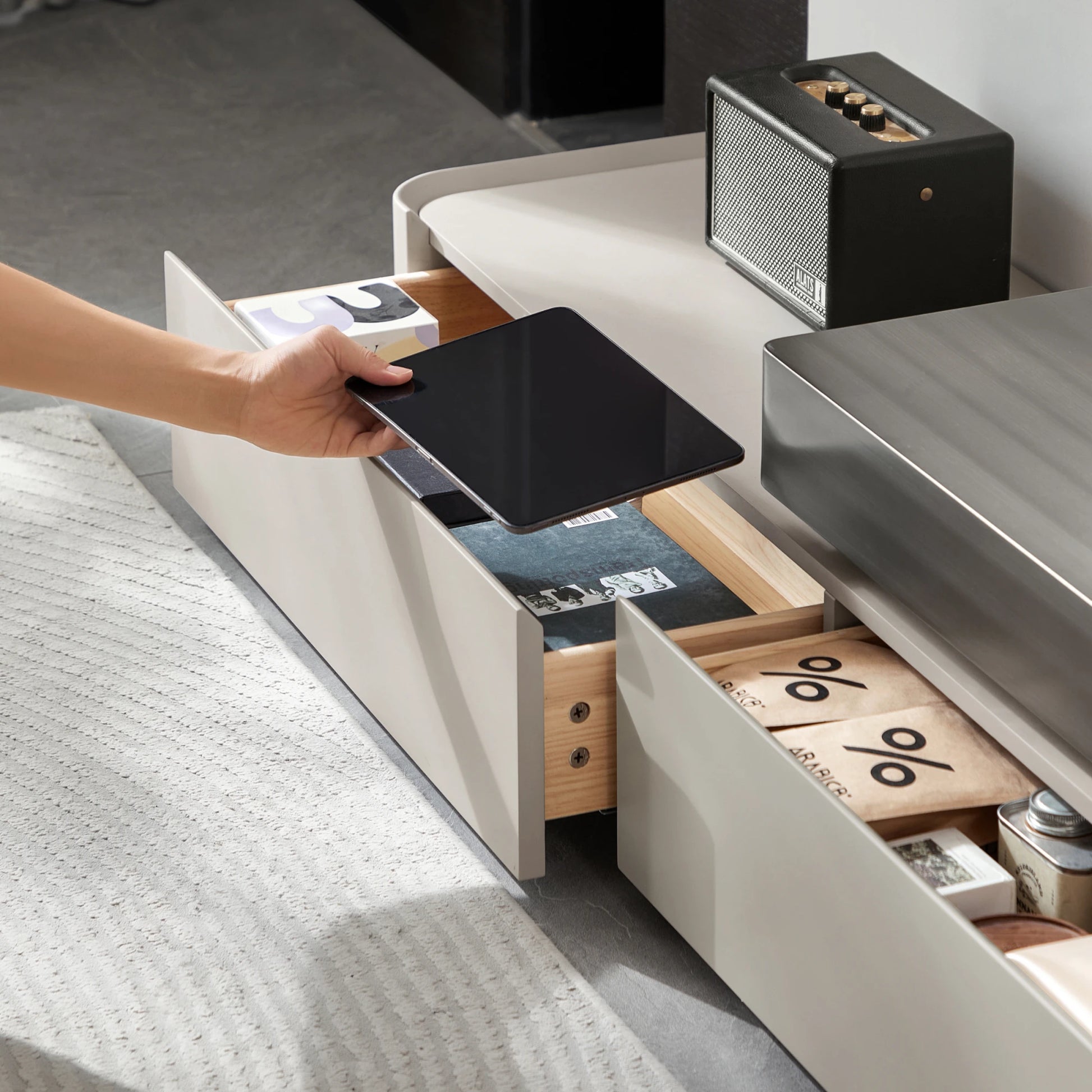 Linspire Hayden Extendable Entertainment Unit