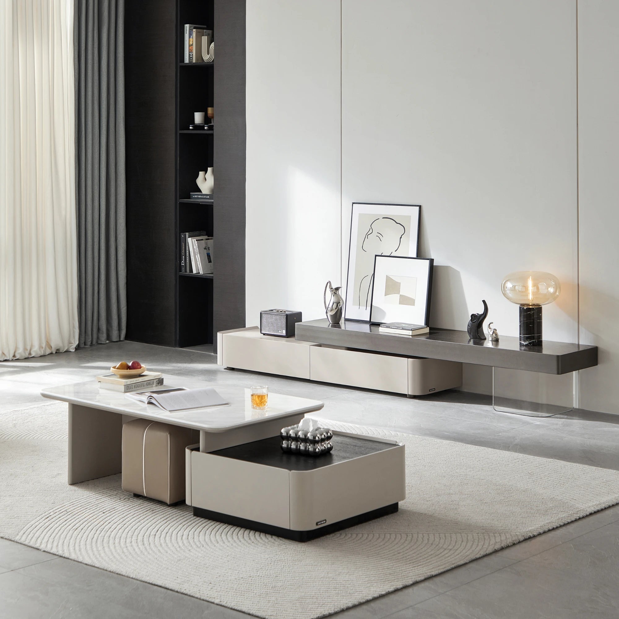 Linspire Hayden Extendable Entertainment Unit