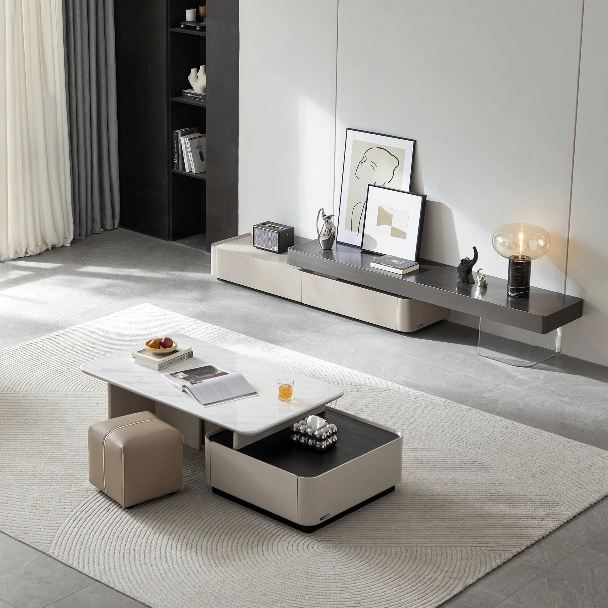 Linspire Hayden Extendable Entertainment Unit