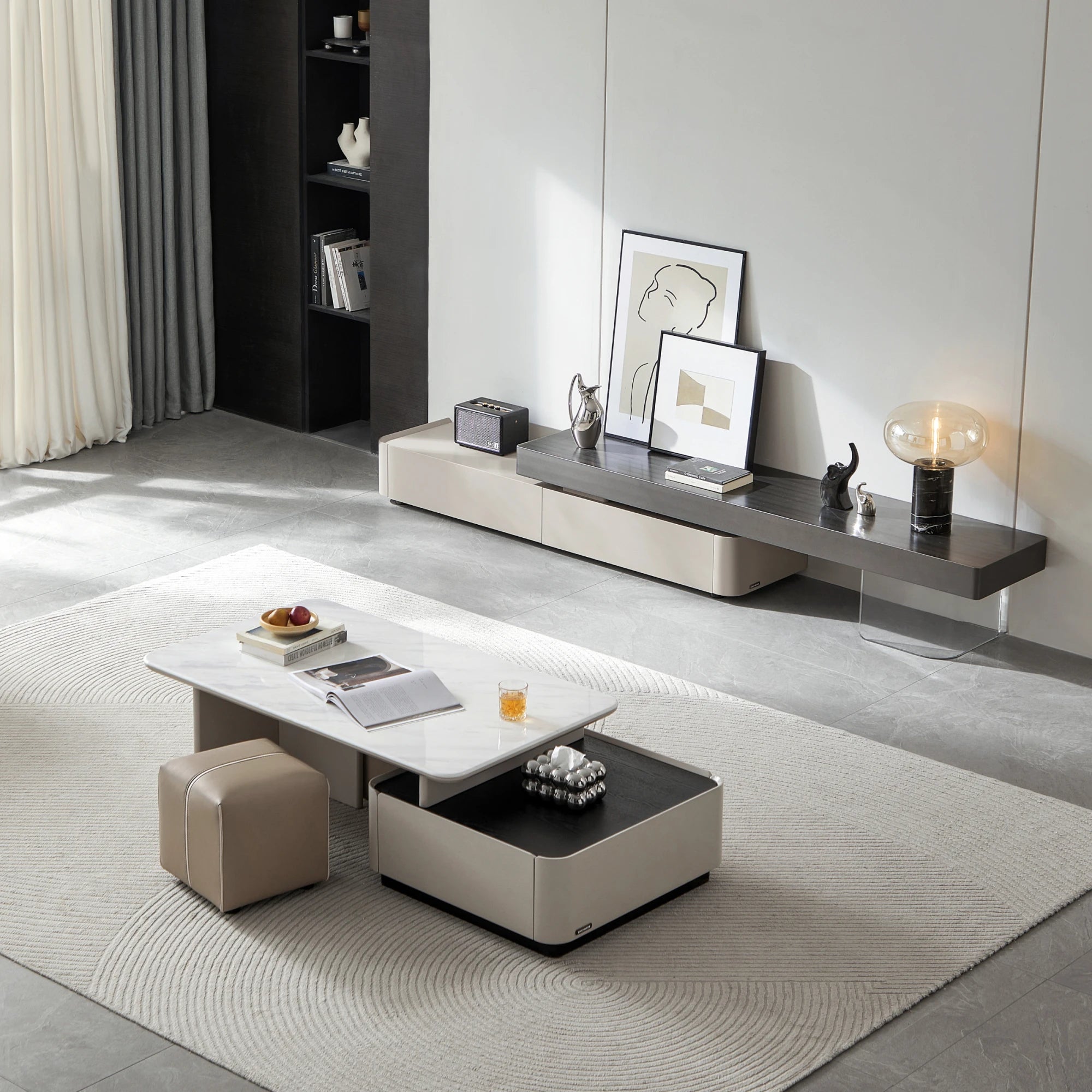 Linspire Hayden Extendable Entertainment Unit
