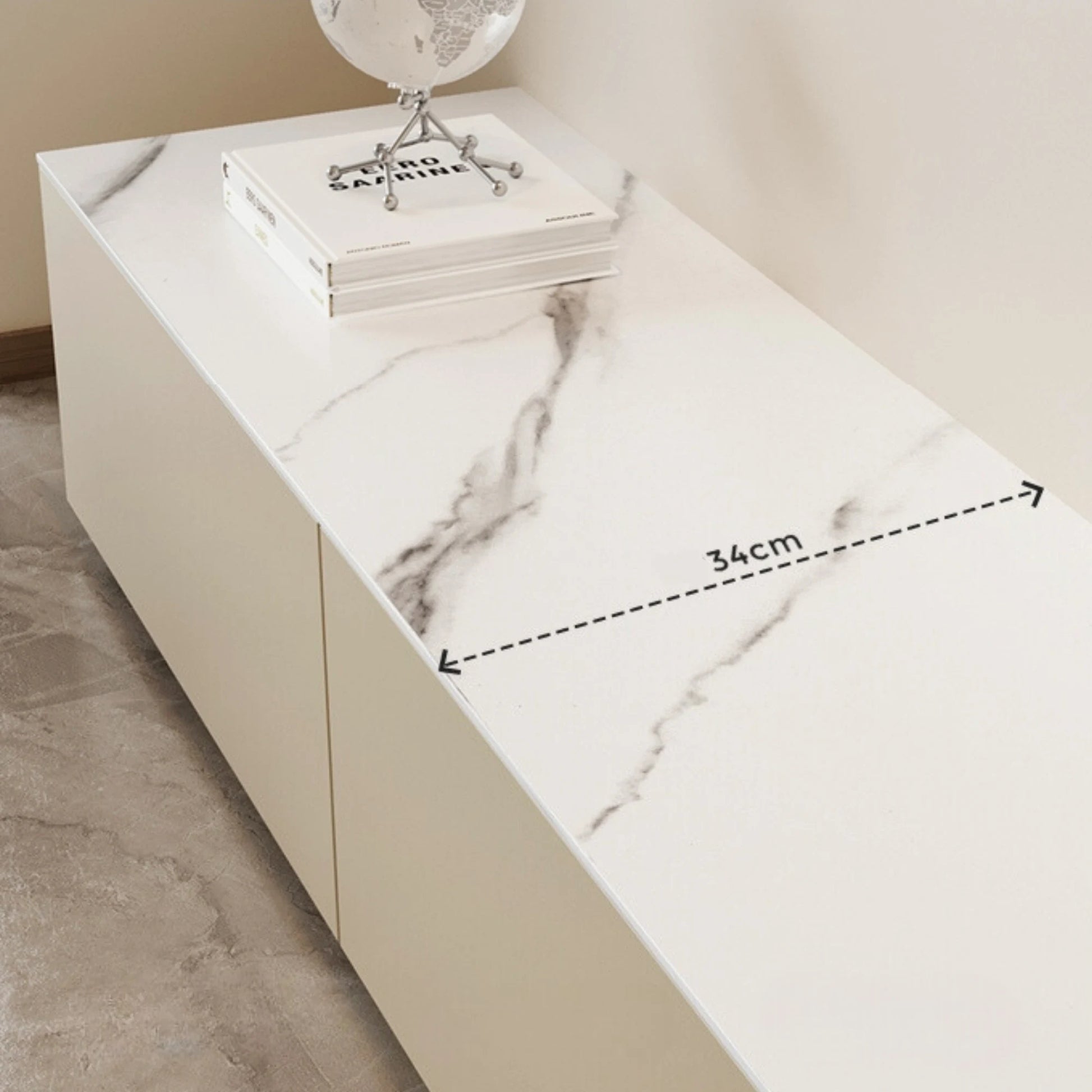 Linspire Vanko Sintered Stone Top Entertainment Unit, 200cm