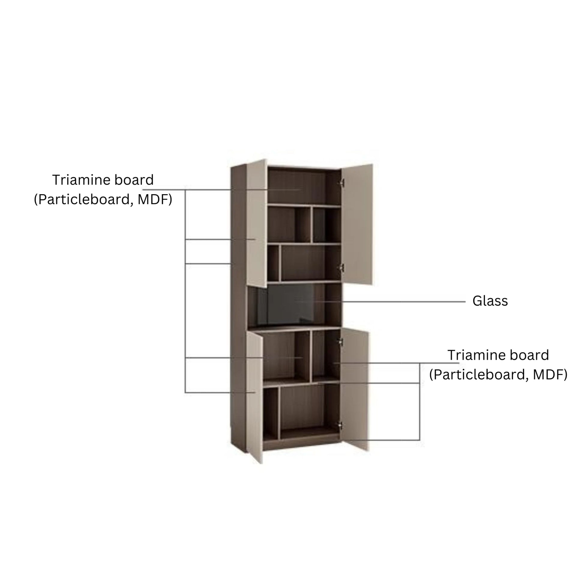 Linspire Vanko Bookcase