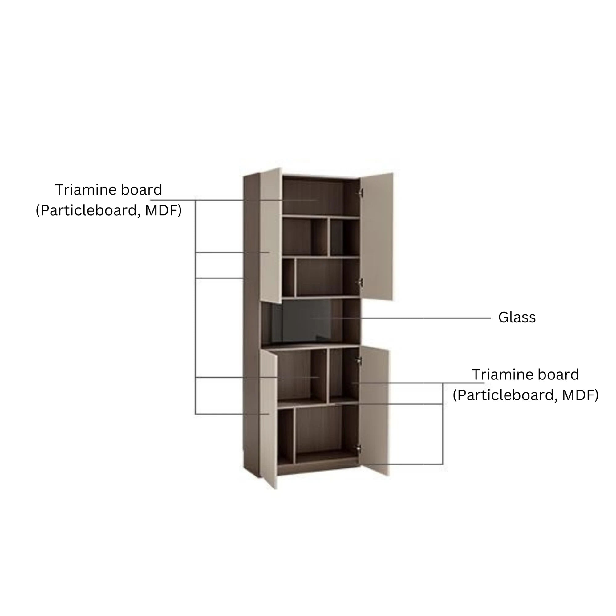 Linspire Vanko Bookcase