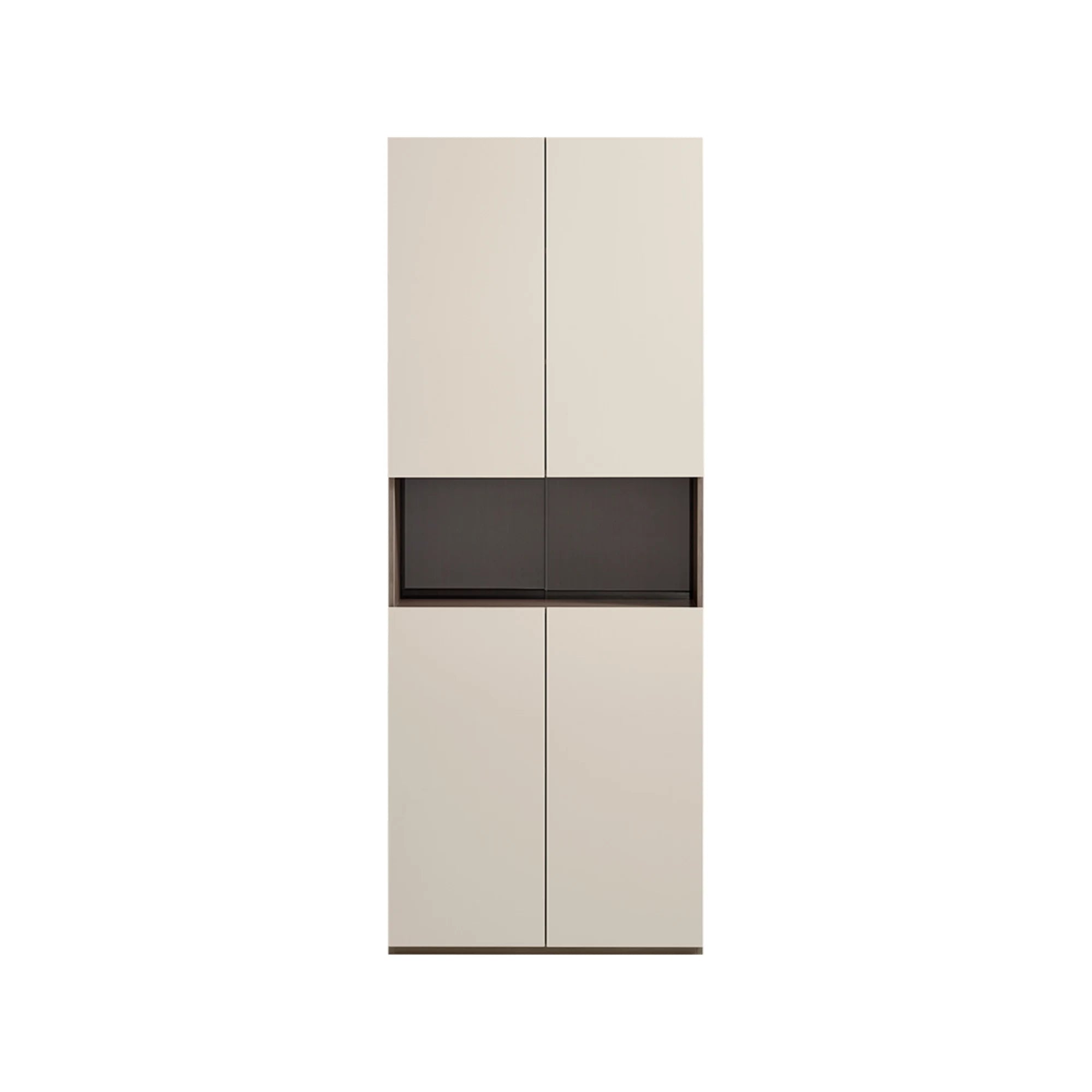 Linspire Vanko Floating Office Desk & Bookcase Set