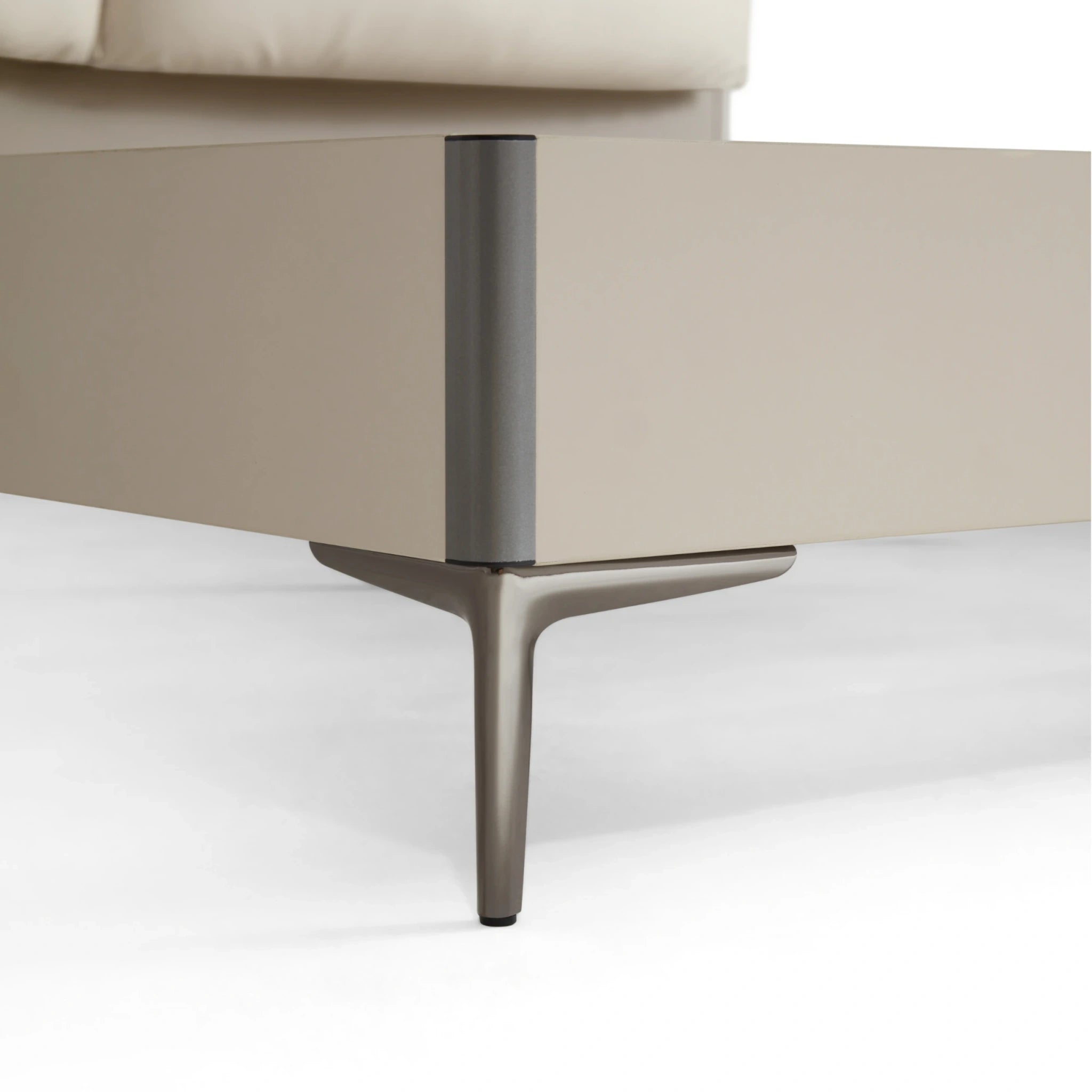 Linspire Vanko Global Queen Bed Frame & Bedside Table Set
