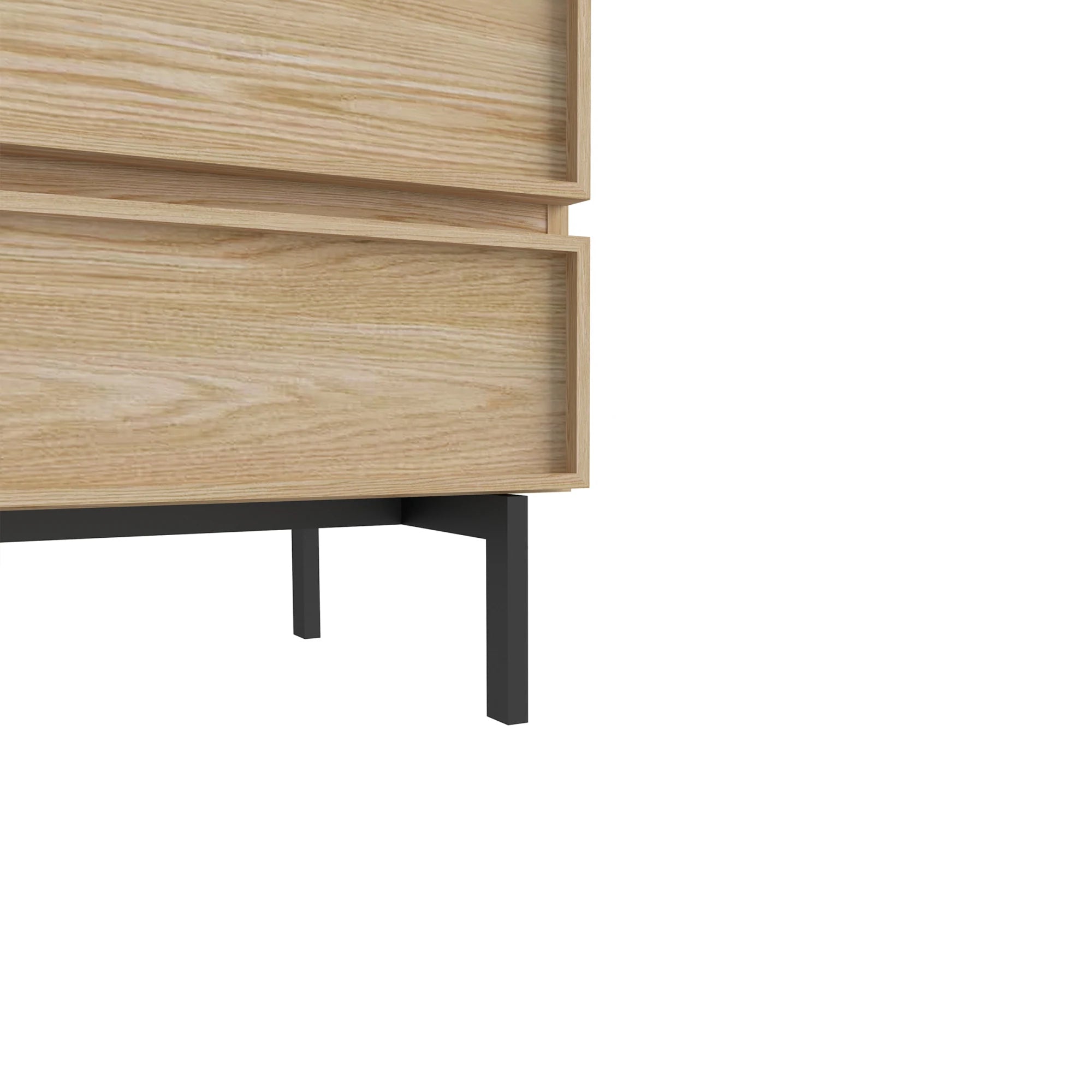 Loft Nora Entertainment Unit, 120cm, Natural Wood