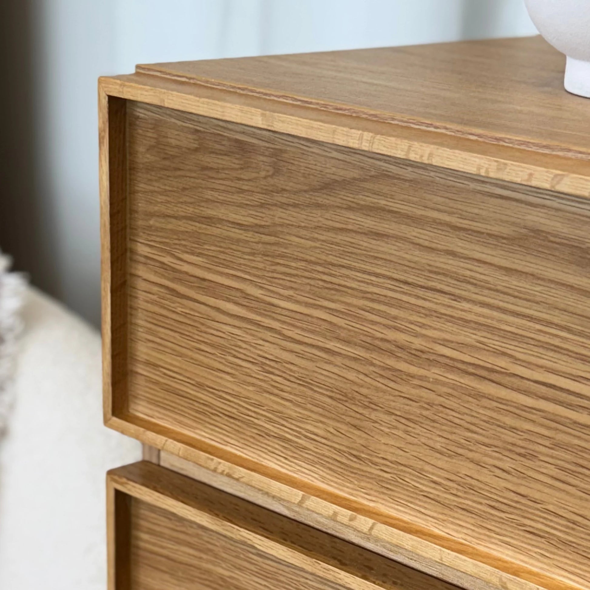 Loft Nora Entertainment Unit, 120cm, Natural Wood