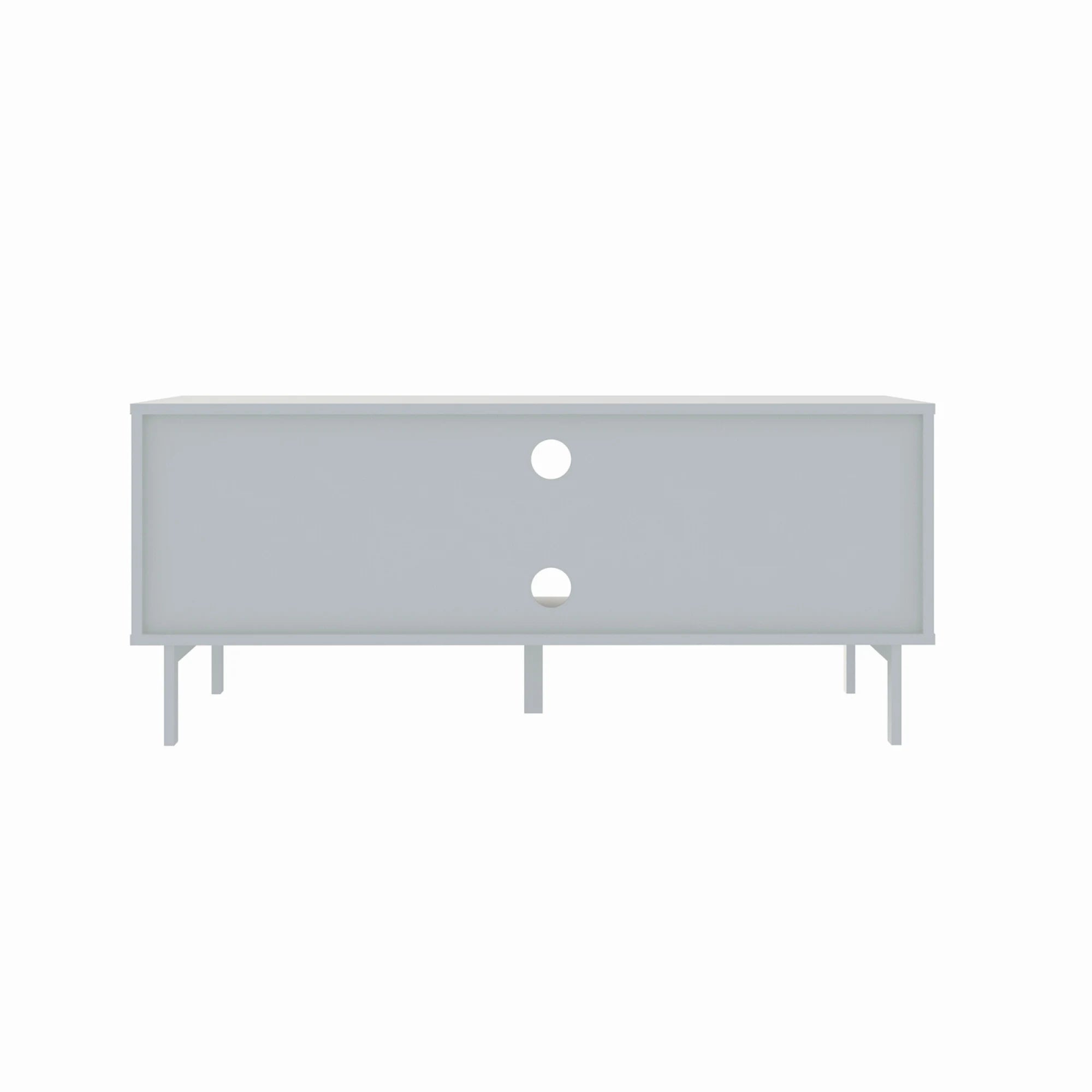 Loft Nora Entertainment Unit, 120cm, Light Grey
