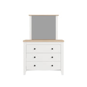 Loft Hampton Chest of 3 Drawers with mirror