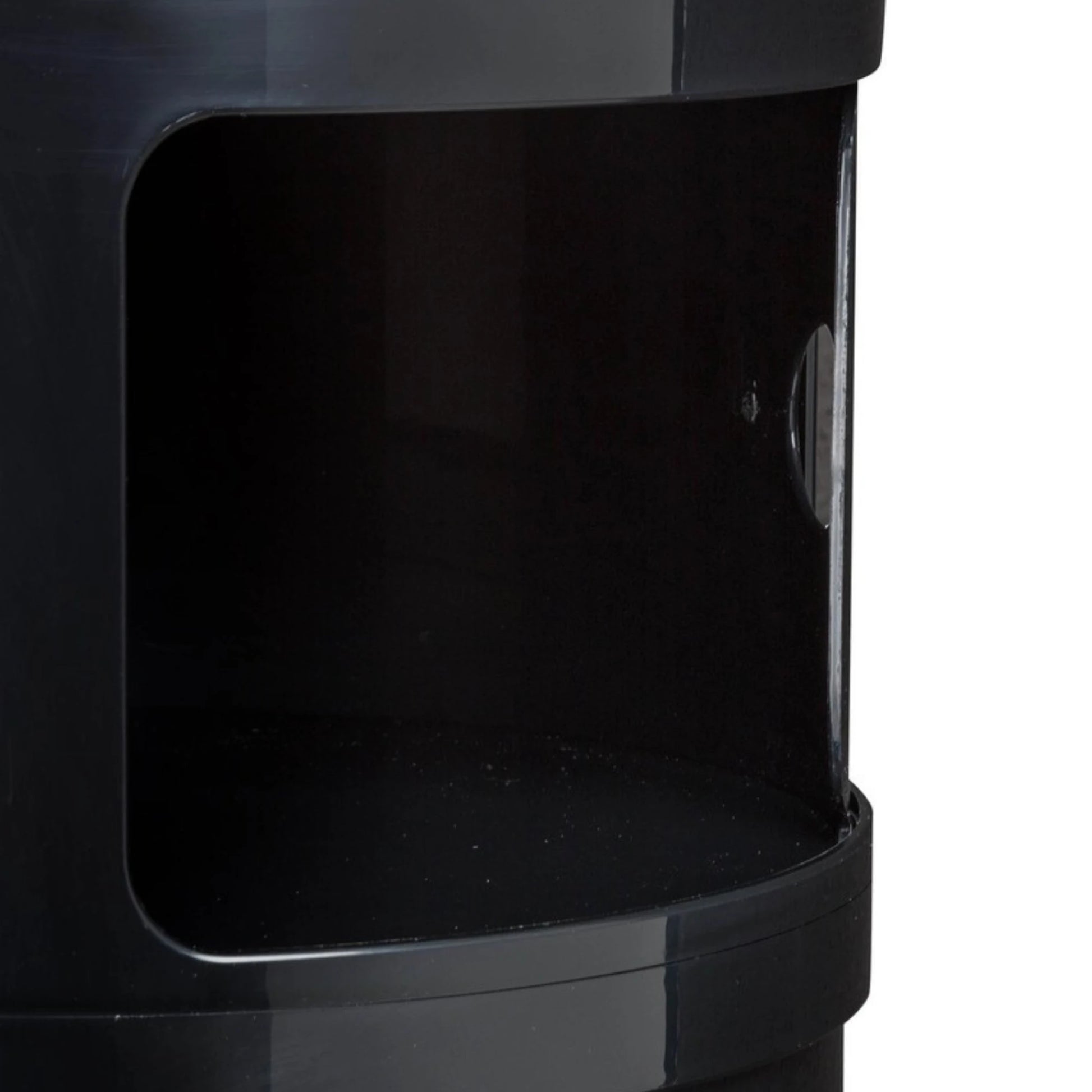 MODE Anna Ferrieri Componibili 3 Tier Storage Unit Replica, Black