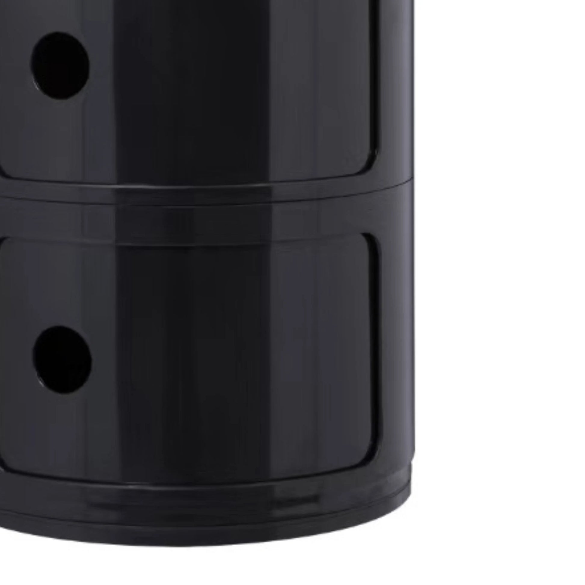 MODE Anna Ferrieri Componibili 3 Tier Storage Unit Replica, Black