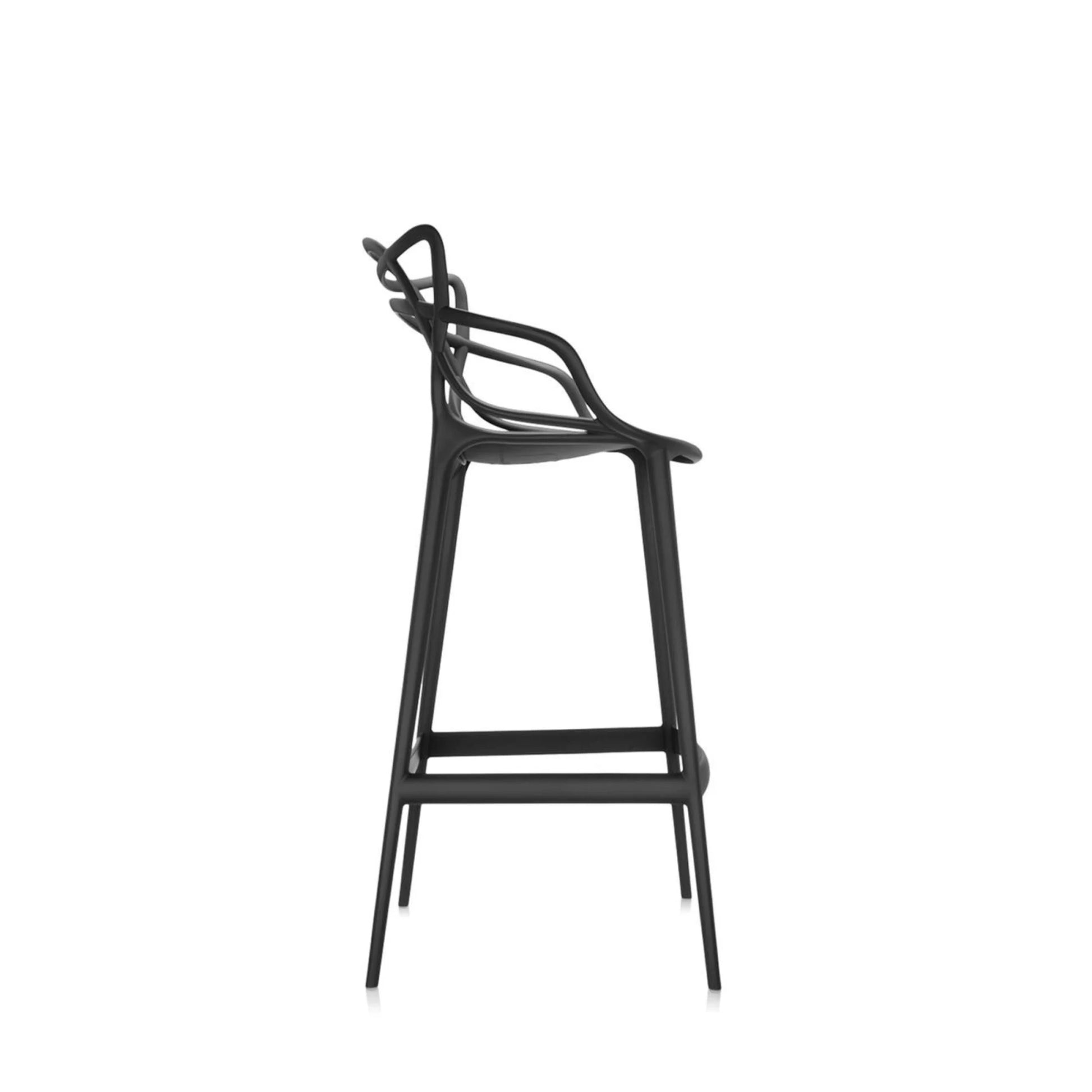 MODE Velo Stackable Stool Replica, Black