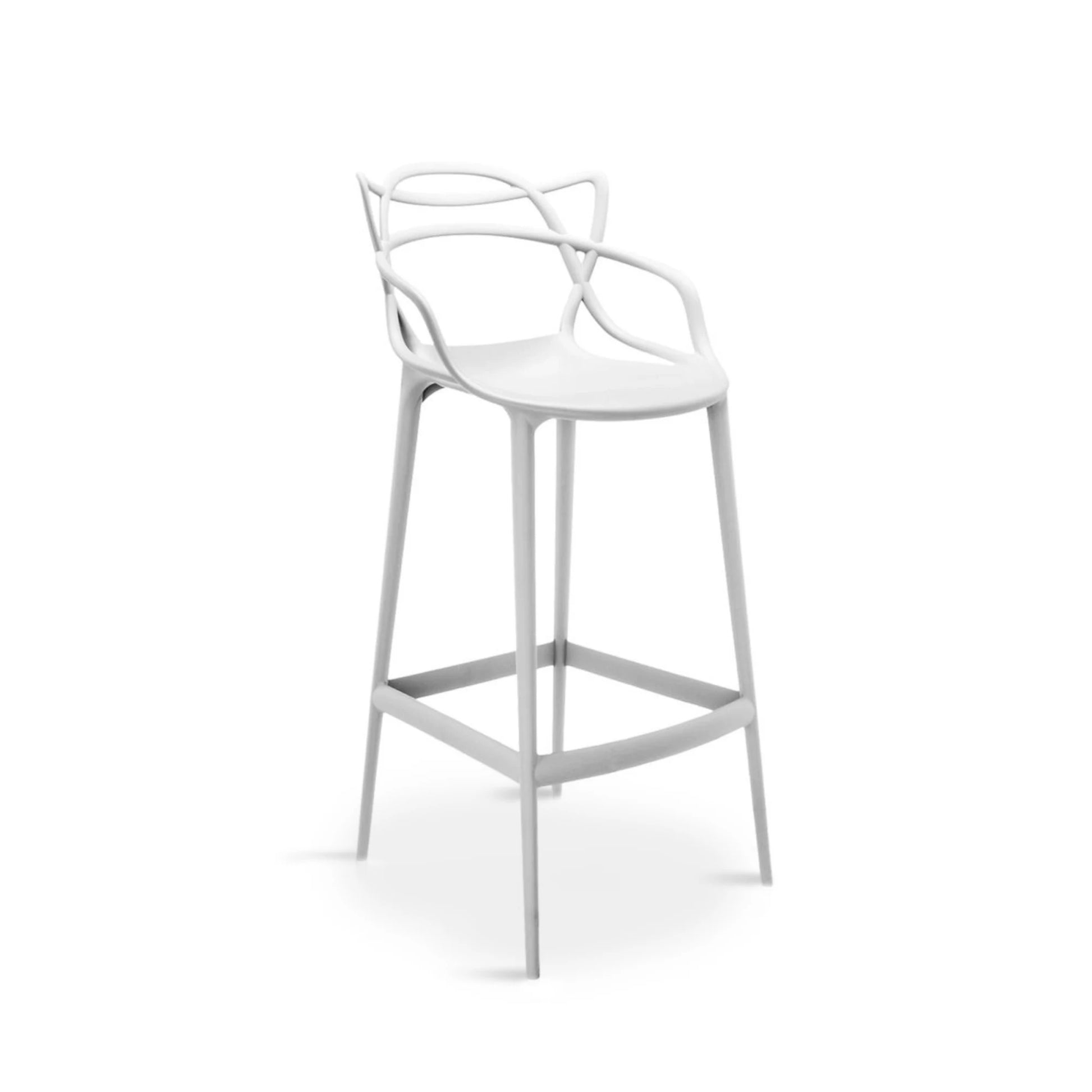 MODE Velo Stackable Stool Replica, White