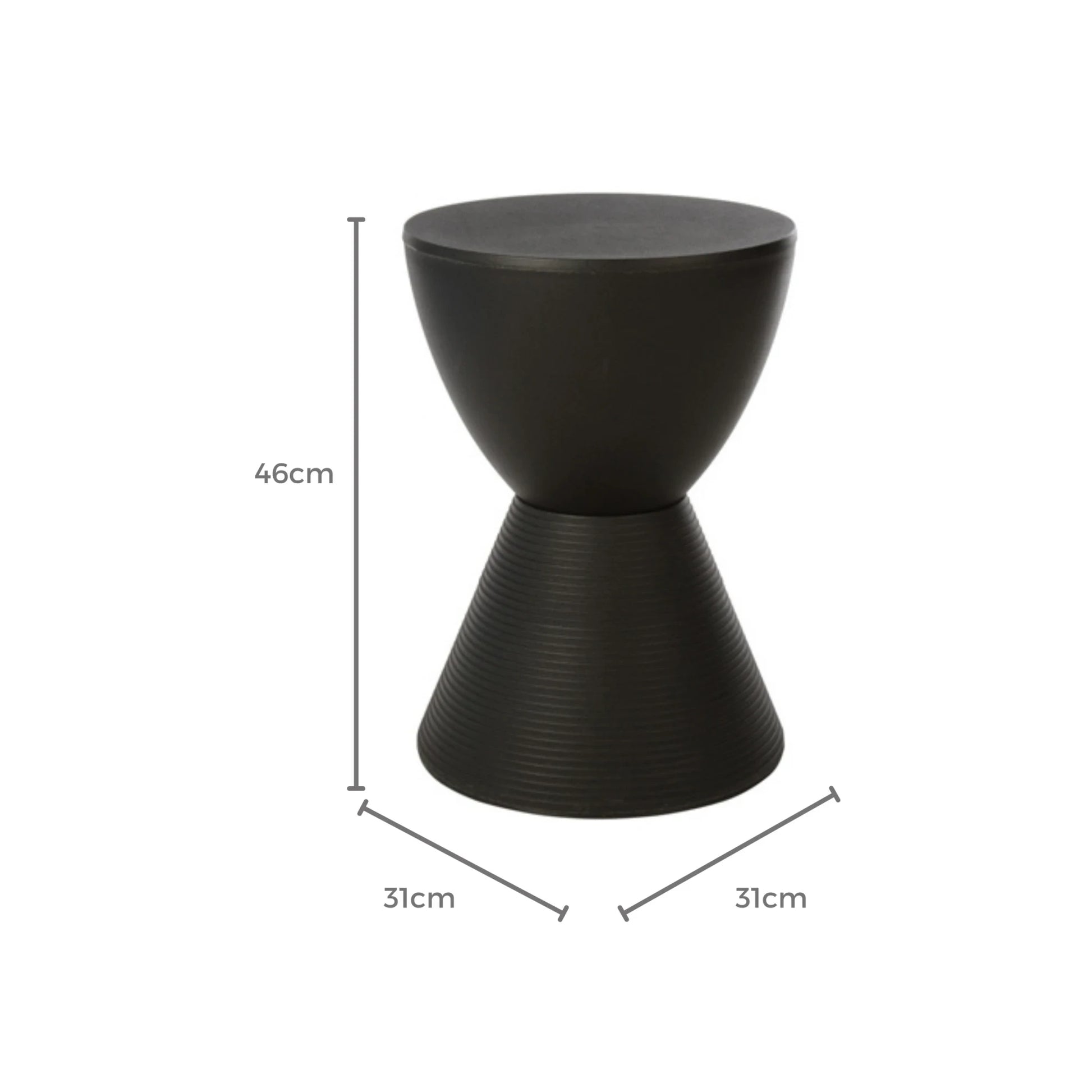 MODE Philippe Starck Prince Stool Replica, Black