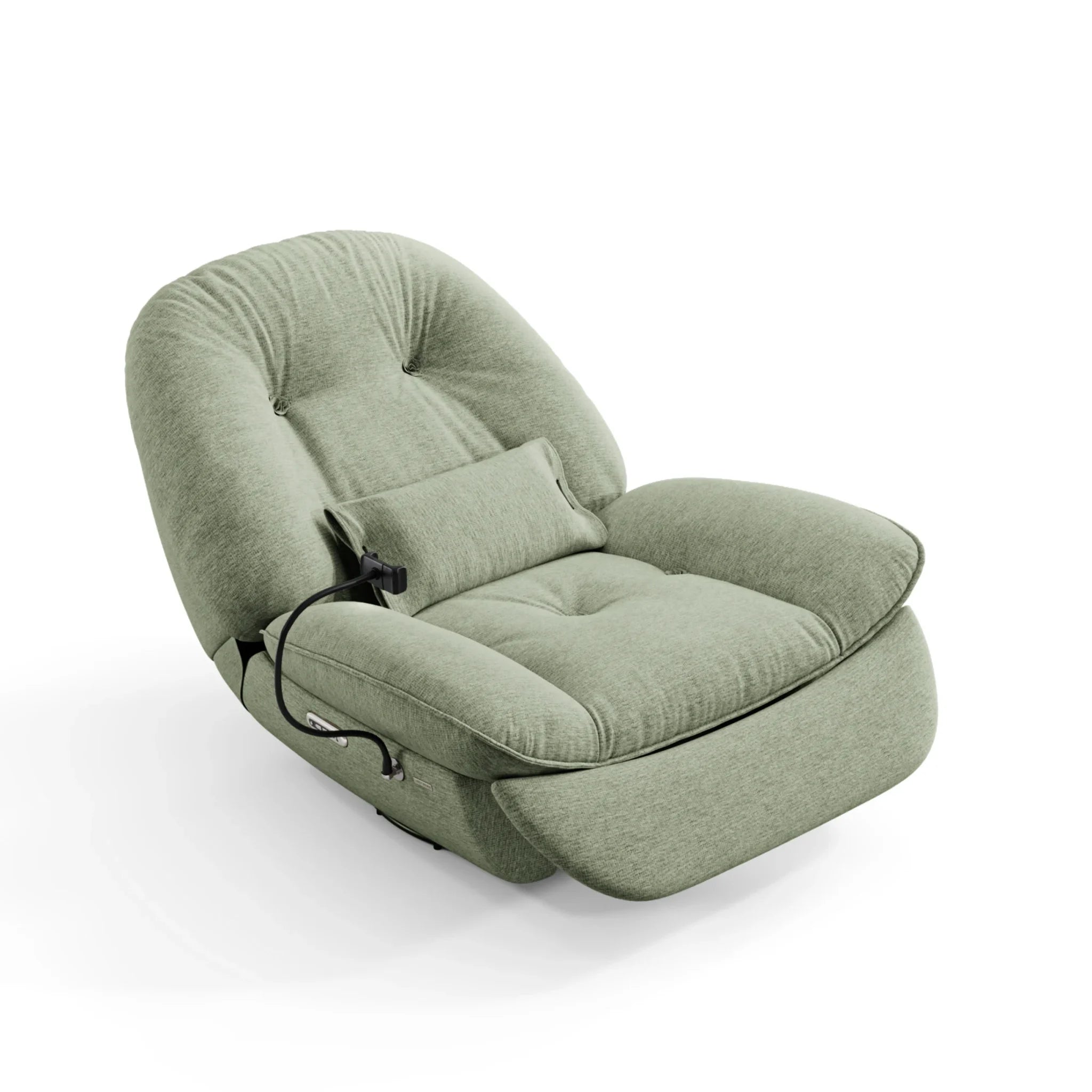 Linspire Oasis Electric Recliner Chair, Oversize, Seafoam
