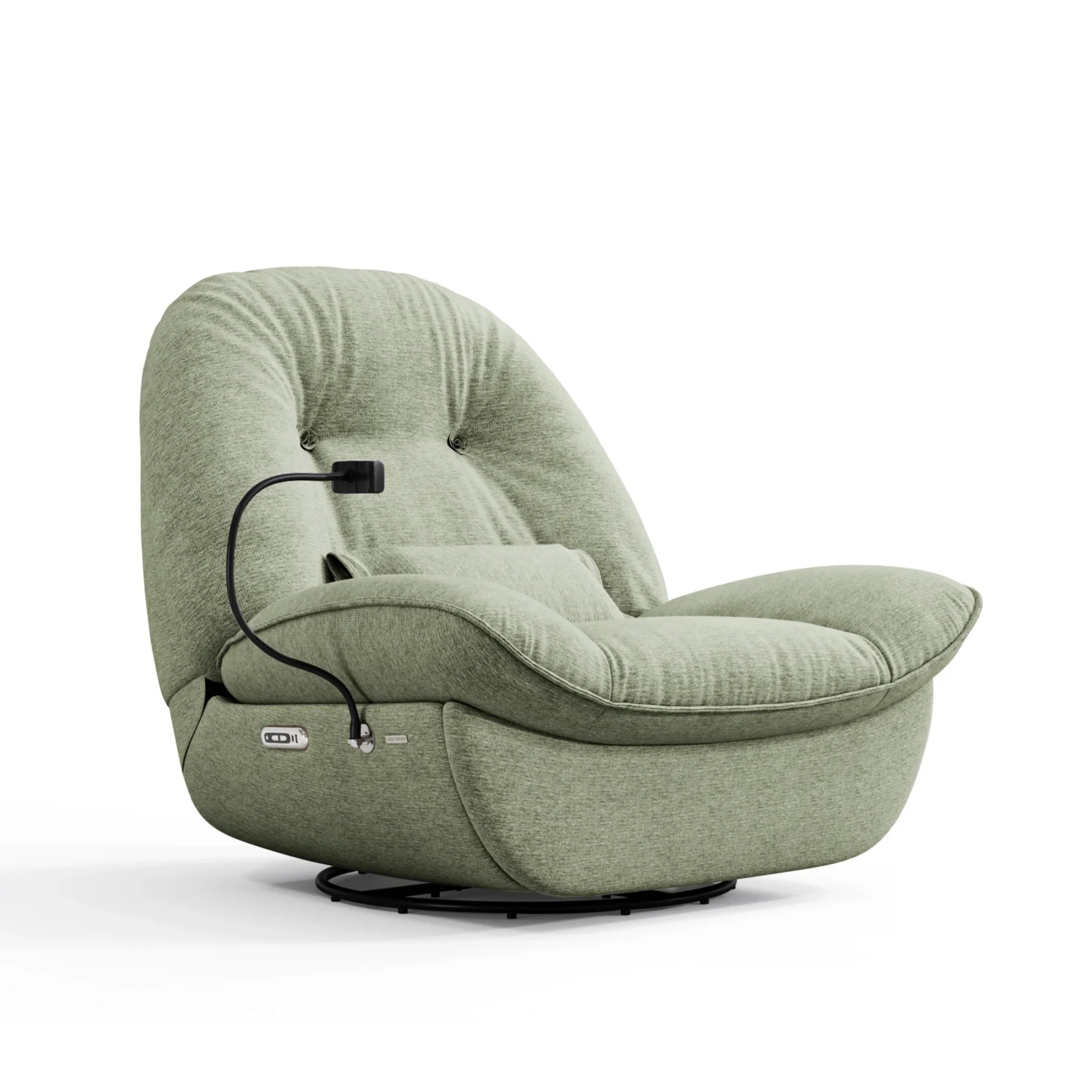 Linspire Oasis Electric Recliner Chair, Oversize, Seafoam