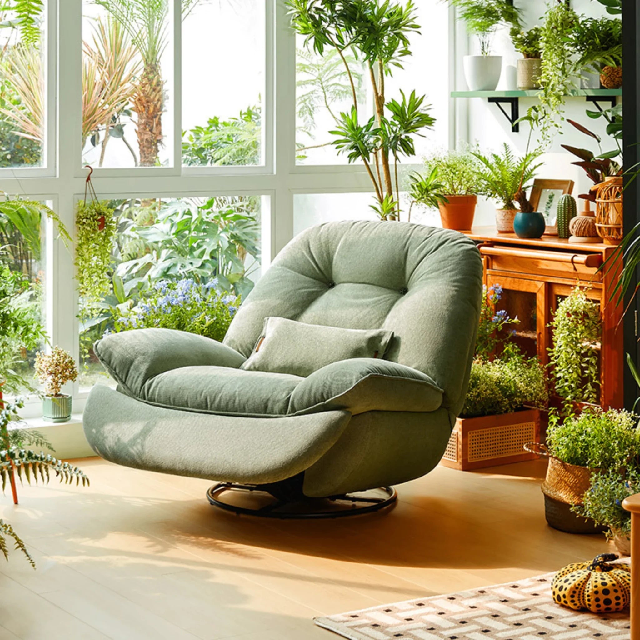 Linspire Oasis Electric Recliner Chair, Oversize, Seafoam