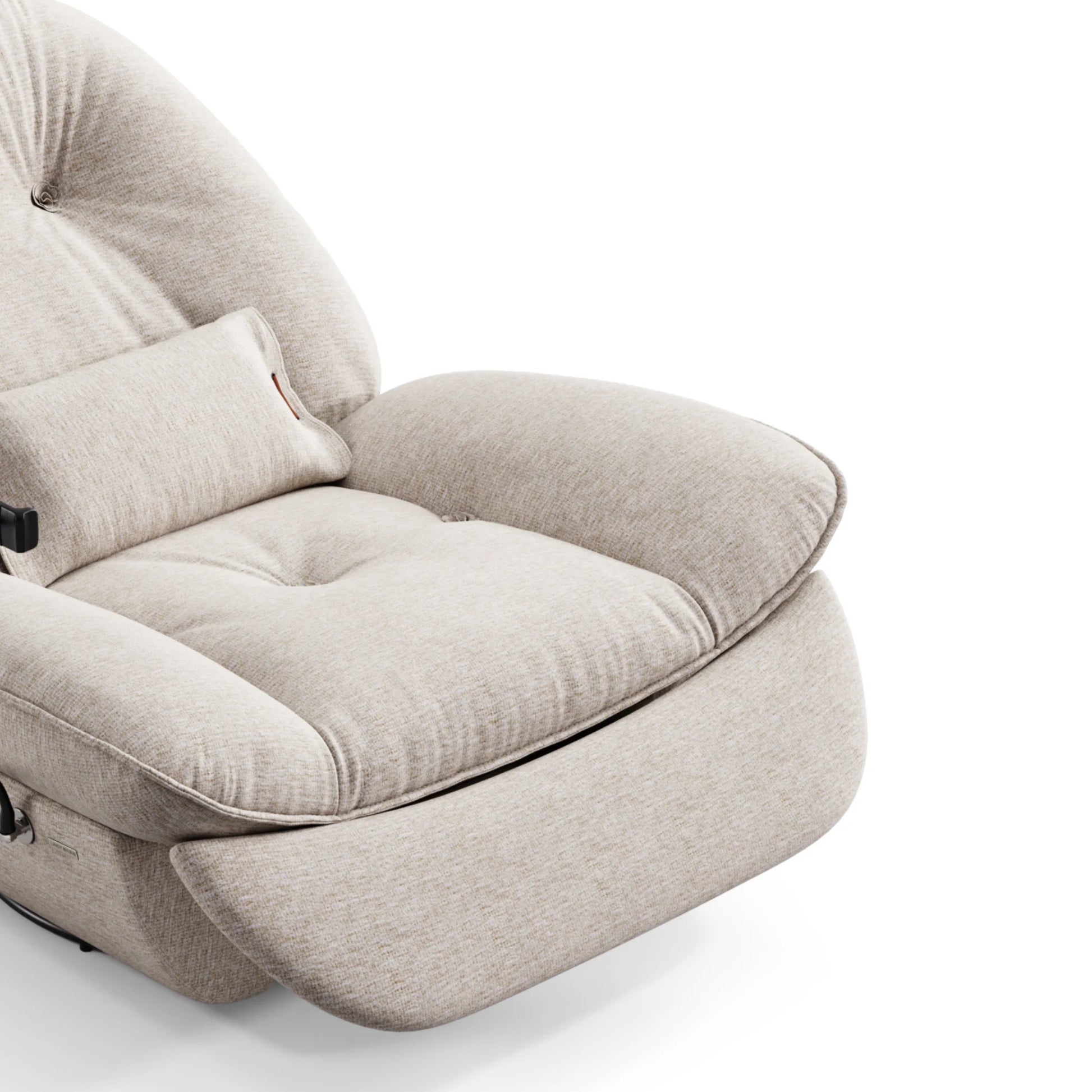 Linspire Oasis Electric Recliner Chair, Oversize, Ivory