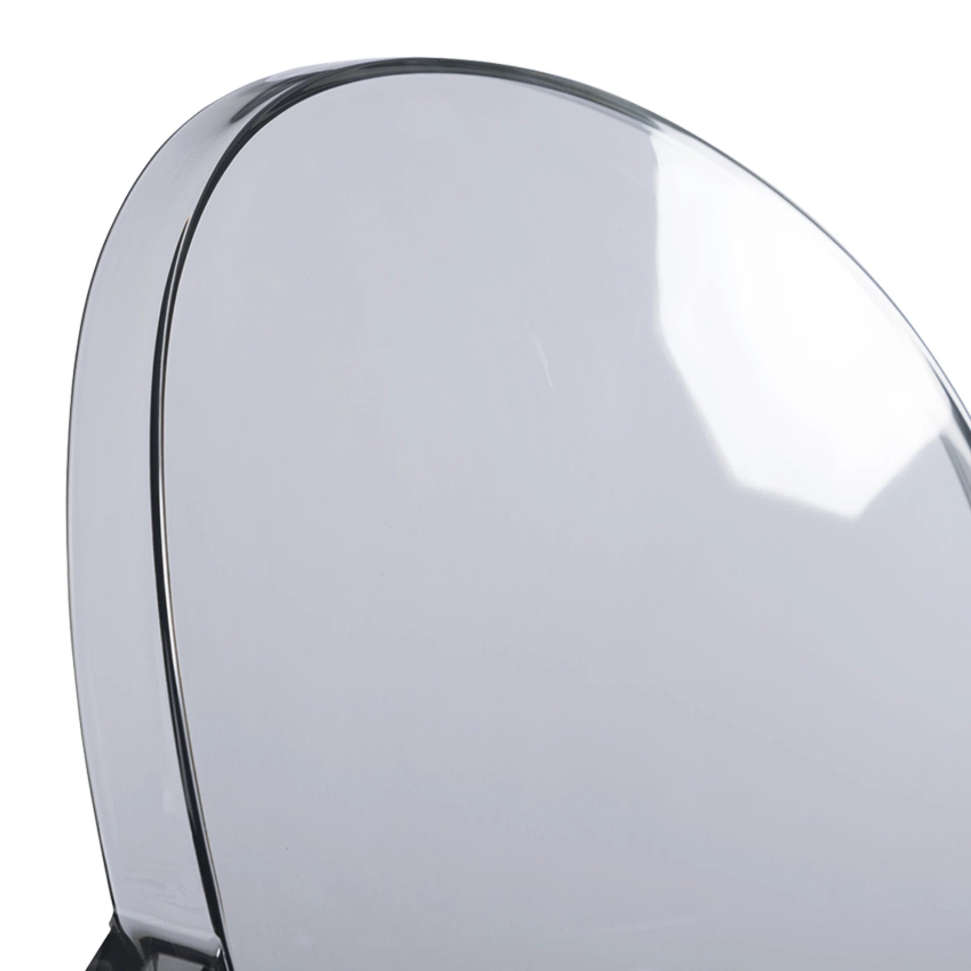 MODE Philippe Starck Louis Ghost Chair with Arms Replica, Smoky Black